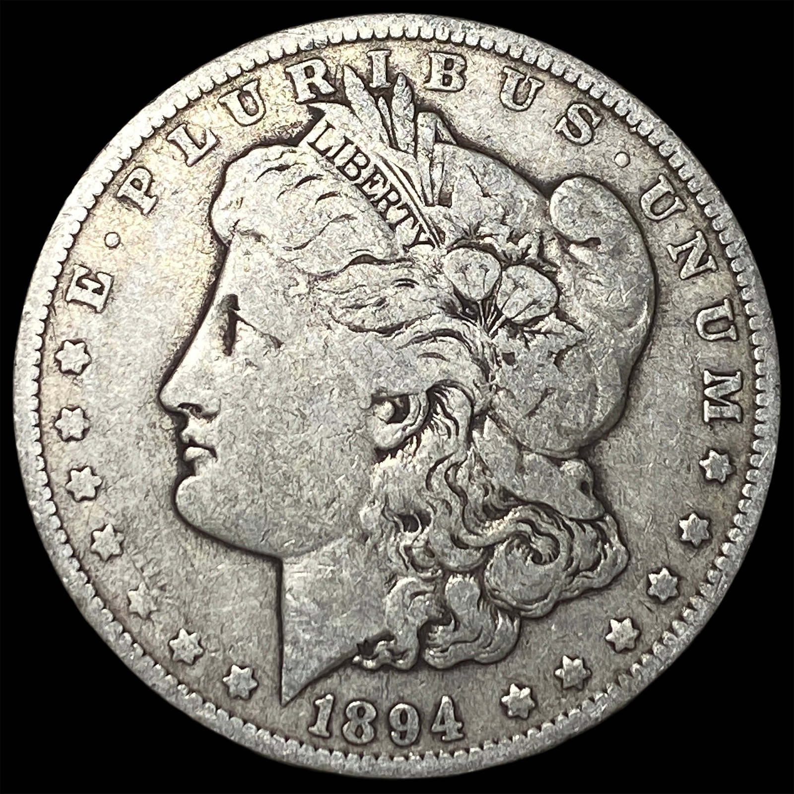 1894-O Silver Morgan Dollar LIGHTLY CIRCULATED: 1894-O Silver Morgan Dollar LIGHTLY CIRCULATED