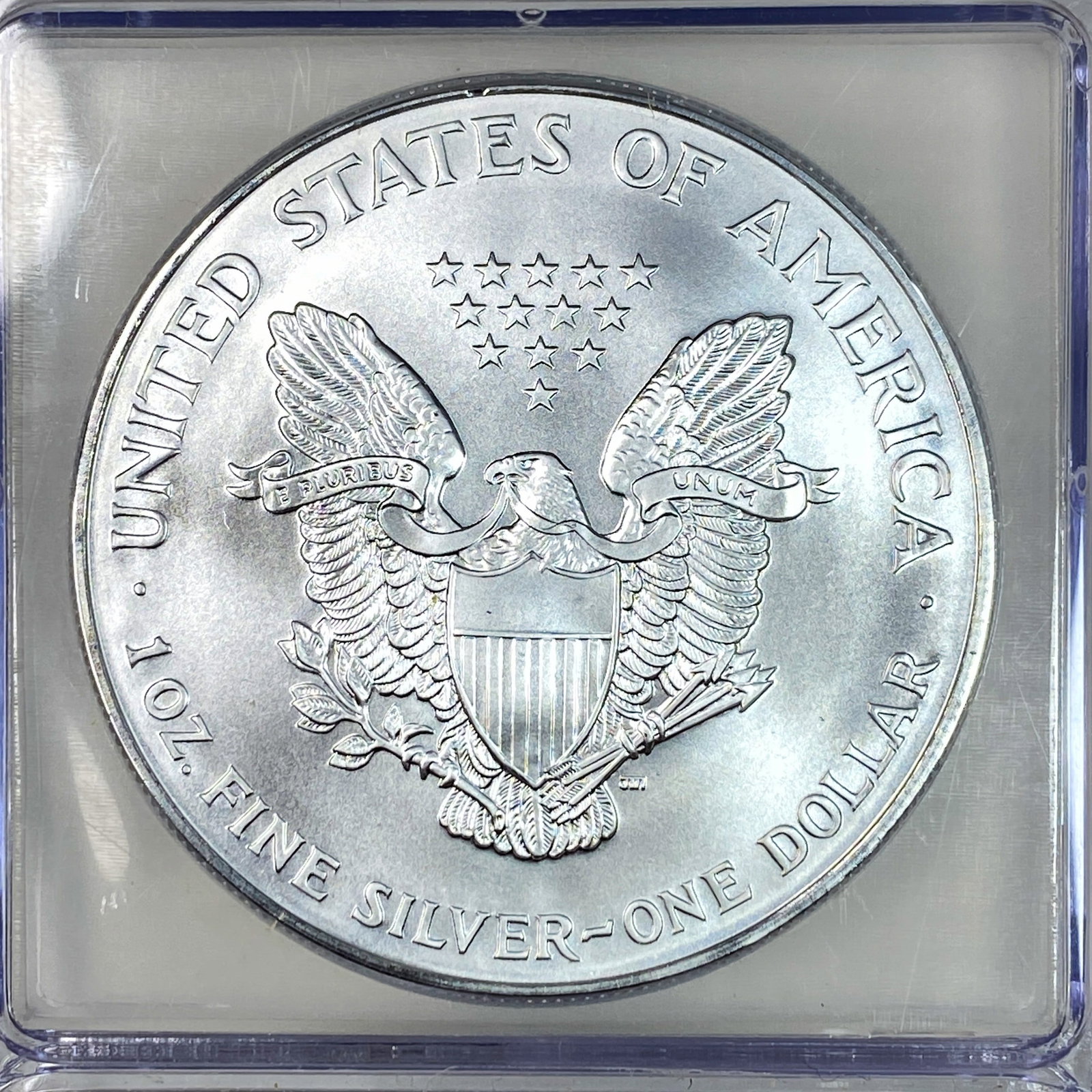 1999 Silver Eagle ICG MS70 - 4