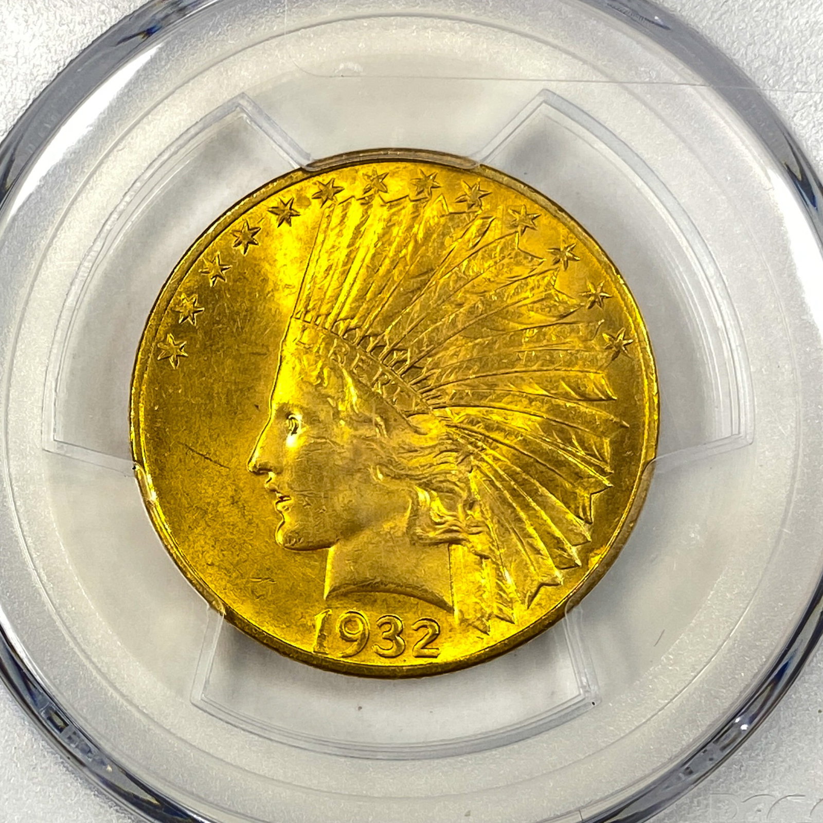 1932 $10 Gold Eagle PCGS MS64 - 3