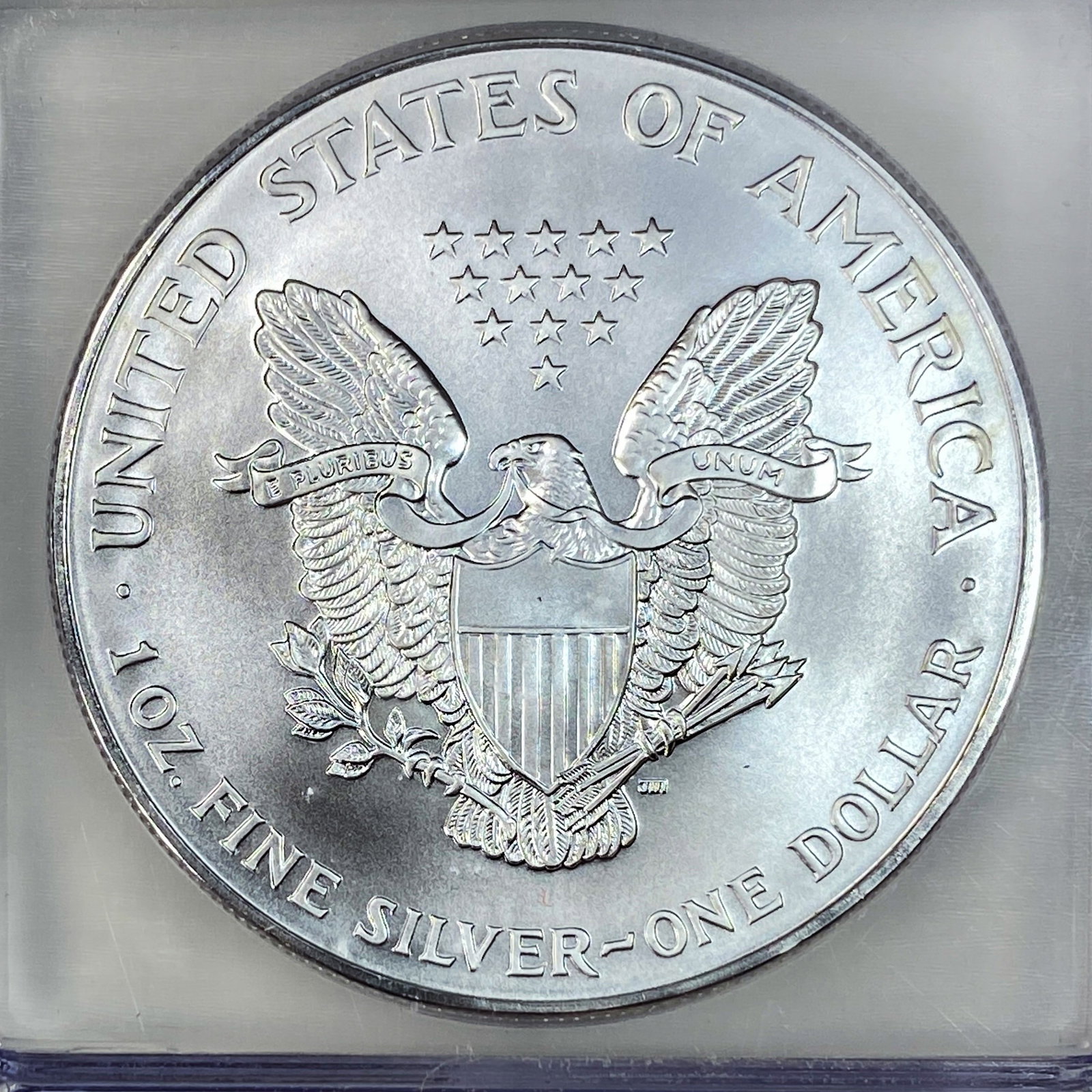 1999 Silver Eagle ICG MS70 - 4