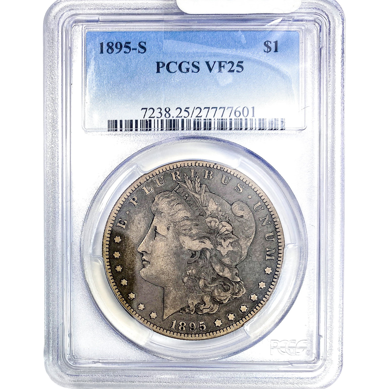 1895-S Morgan Silver Dollar PCGS VF25 (1 of 4)