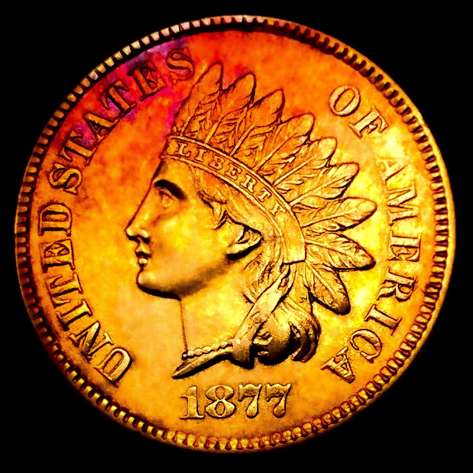1877 Indian Head Cent: 1877 Indian Head Cent