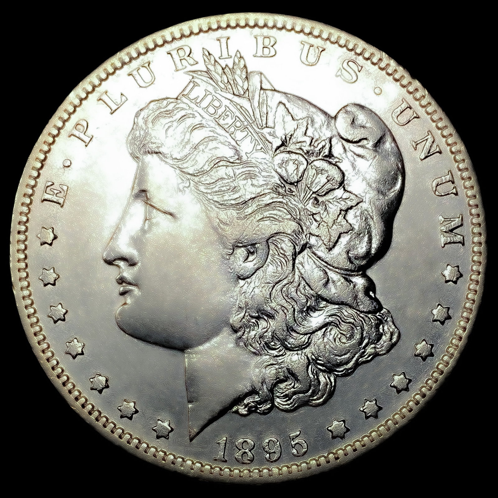 1895-O Morgan Silver Dollar: 1895-O Morgan Silver Dollar