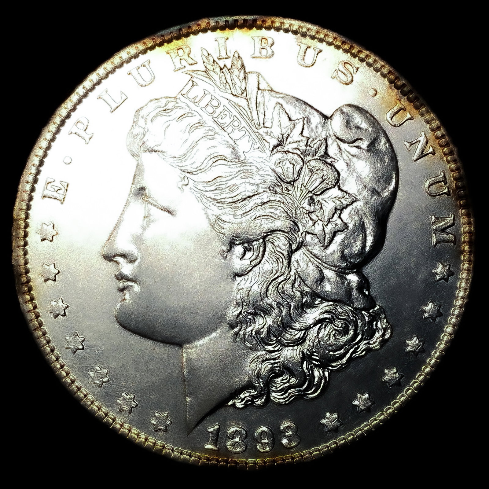 1893 Morgan Silver Dollar (1 of 2)