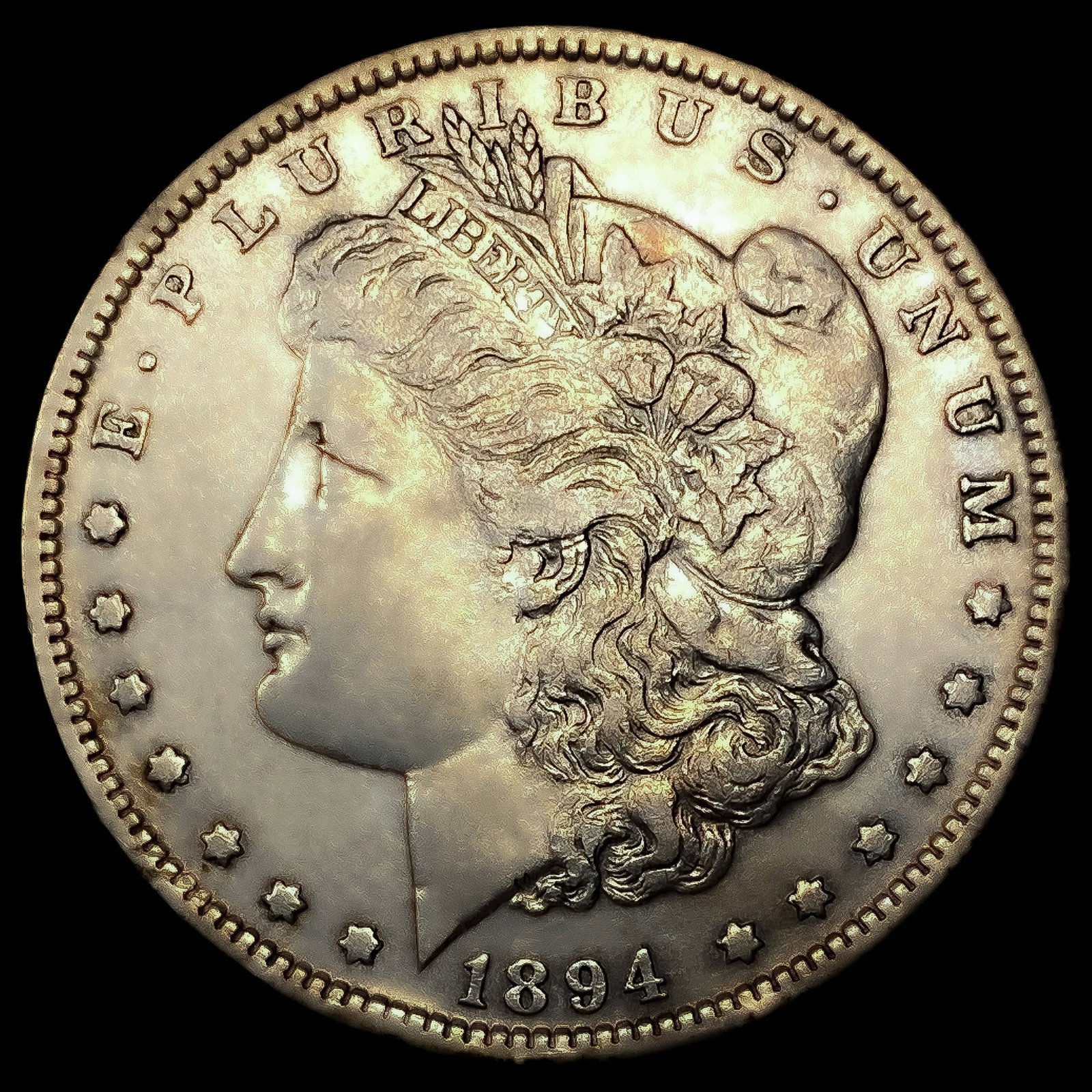 1894 Morgan Silver Dollar (1 of 2)