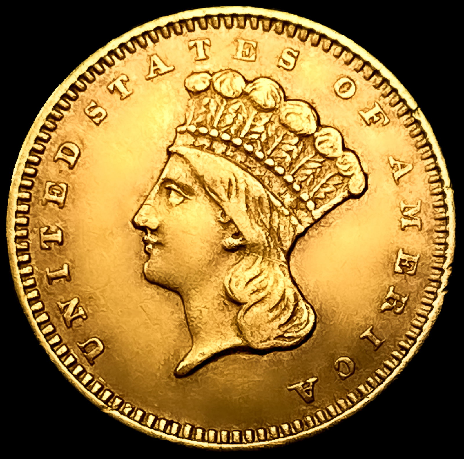 1859-S Rare Gold Dollar HIGH GRADE (1 of 2)