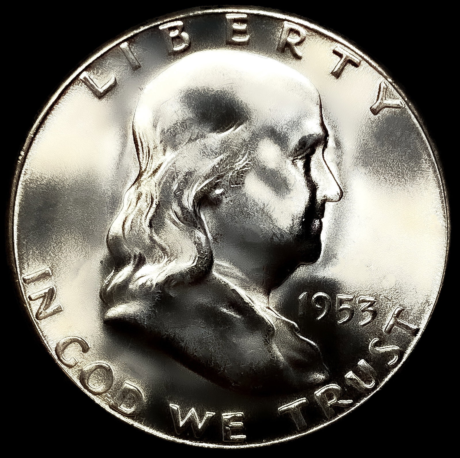 1953-S Franklin Half Dollar (1 of 2)