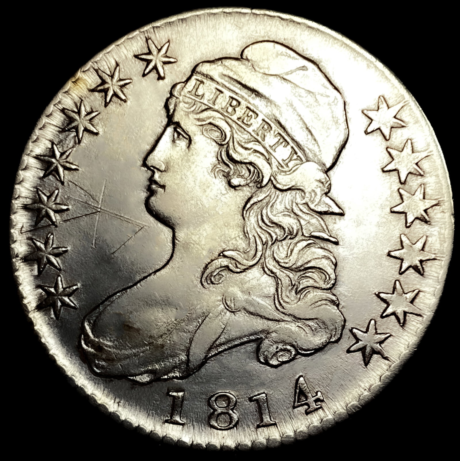 1814 Capped Bust Half Dollar (1 of 2)