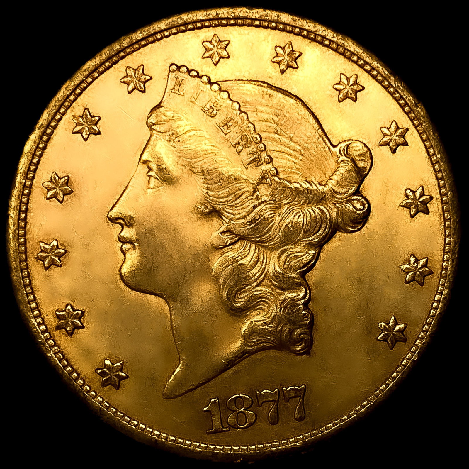 1877-CC $20 Gold Double Eagle (1 of 2)