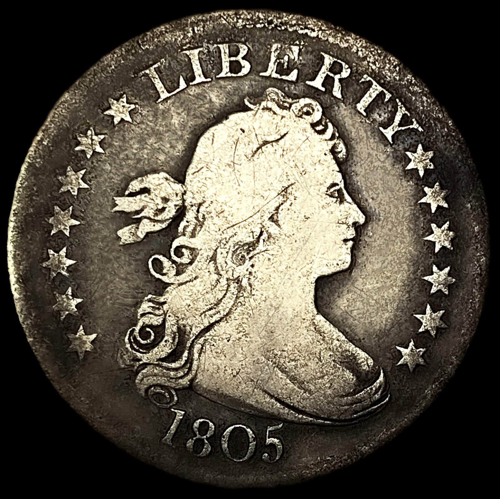 1805 Draped Bust Quarter (1 of 2)