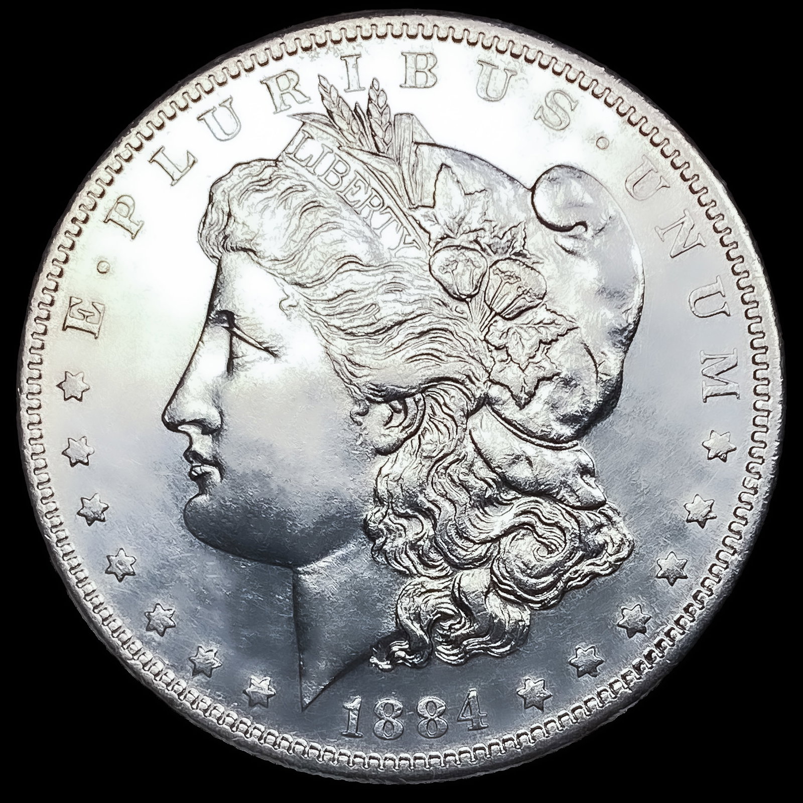 1884-S Morgan Silver Dollar: 1884-S Morgan Silver Dollar