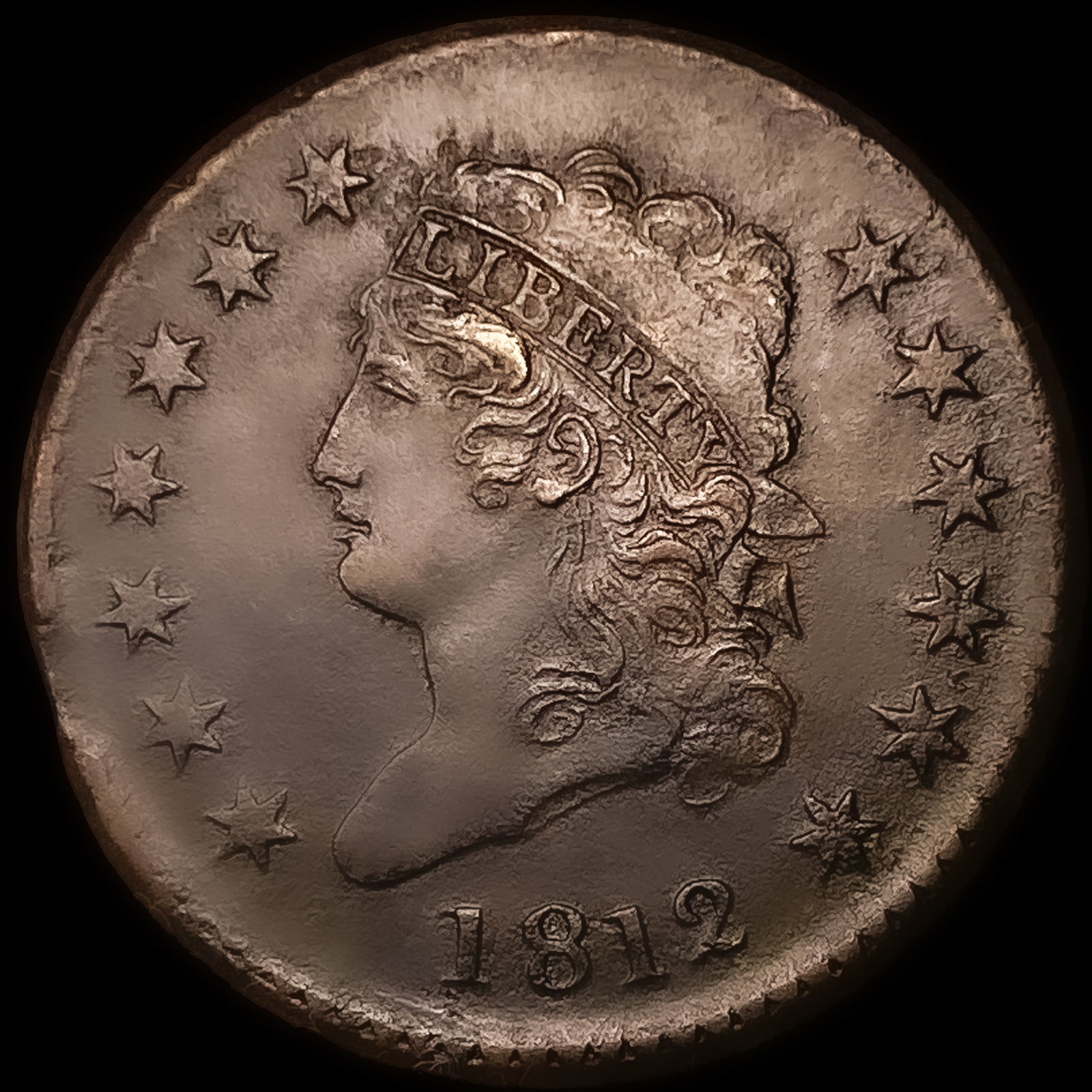 1812 Classic Head Large Cent (1 of 2)