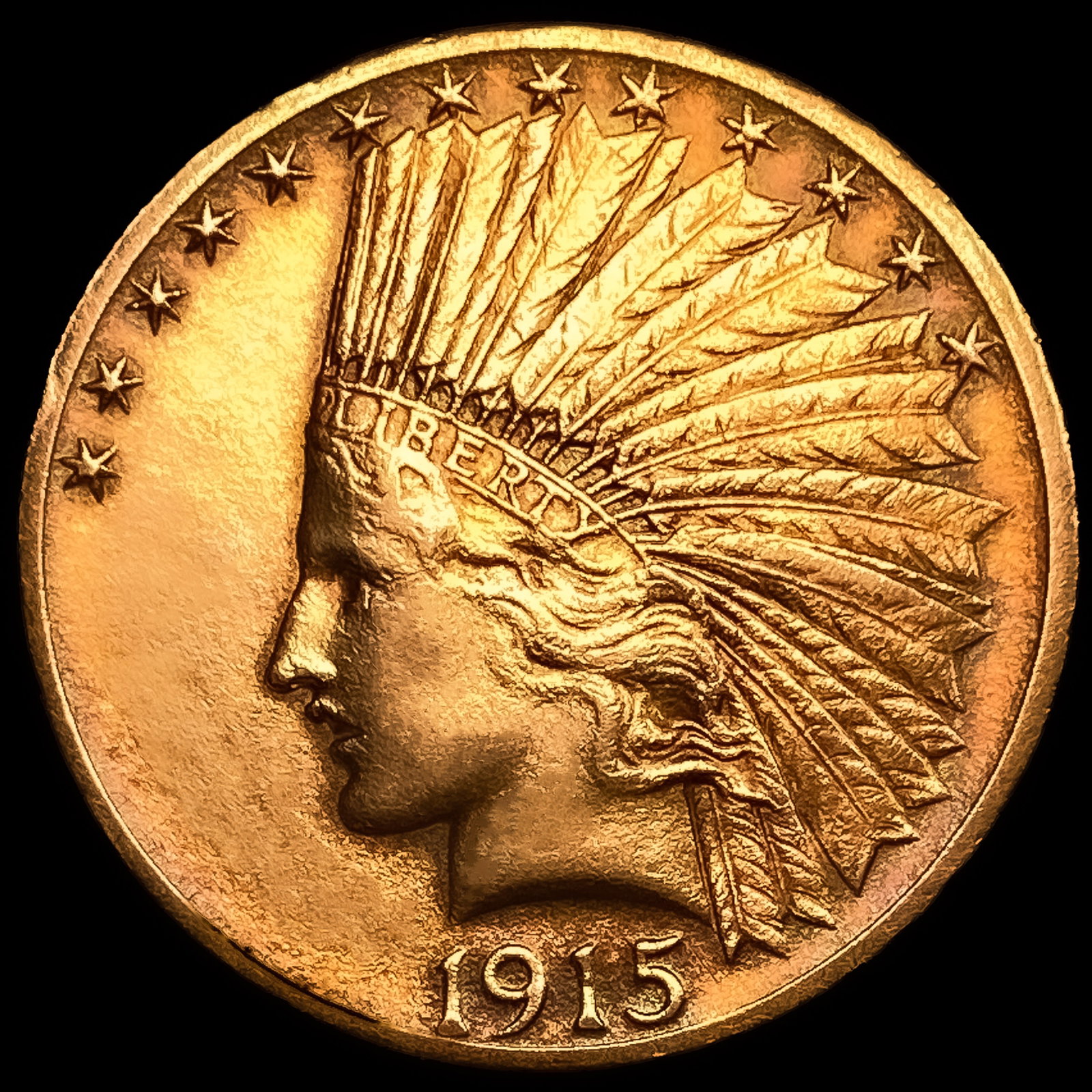 1915-S $10 Gold Eagle: 1915-S $10 Gold Eagle