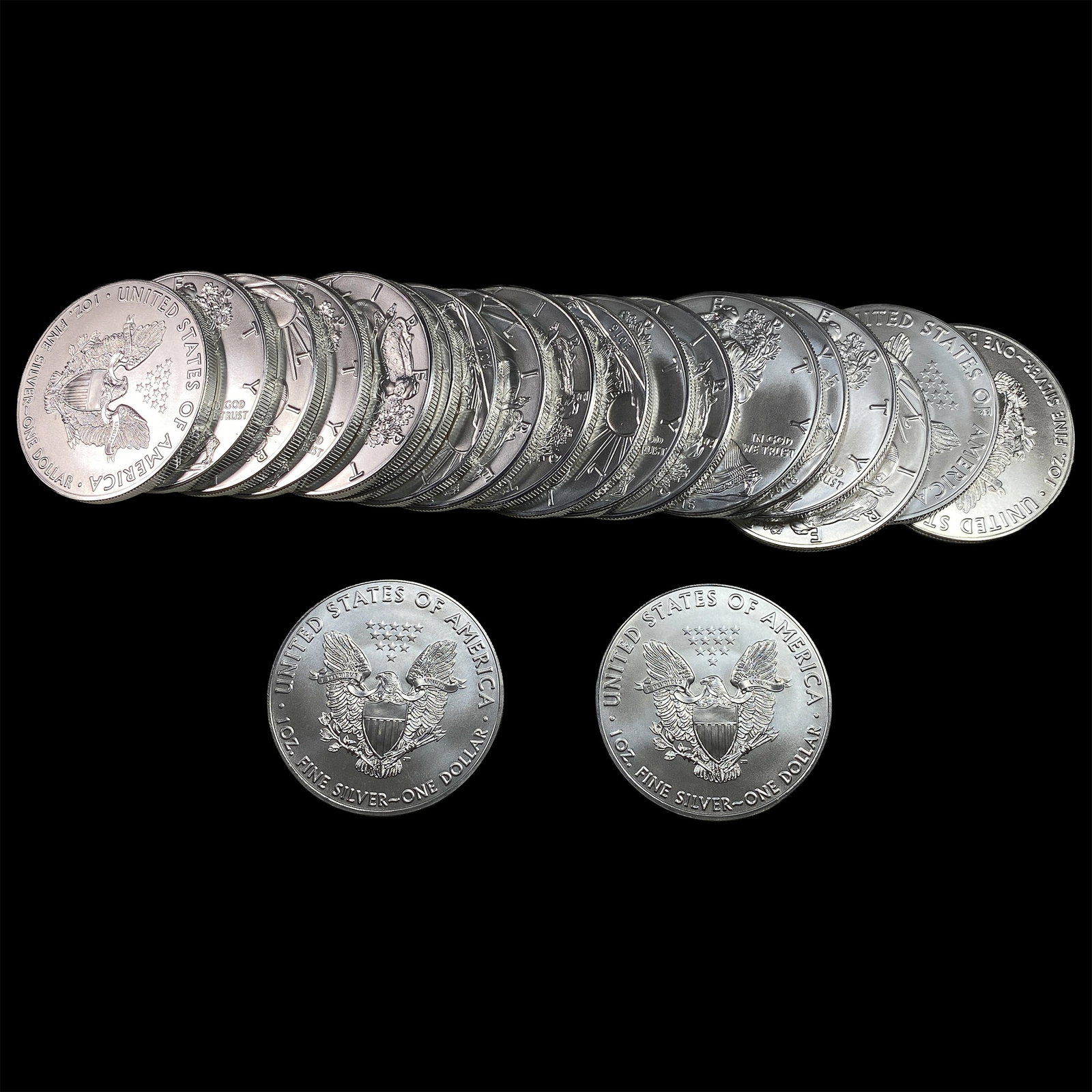 20 2016 Silver Eagle GEM BU - 2