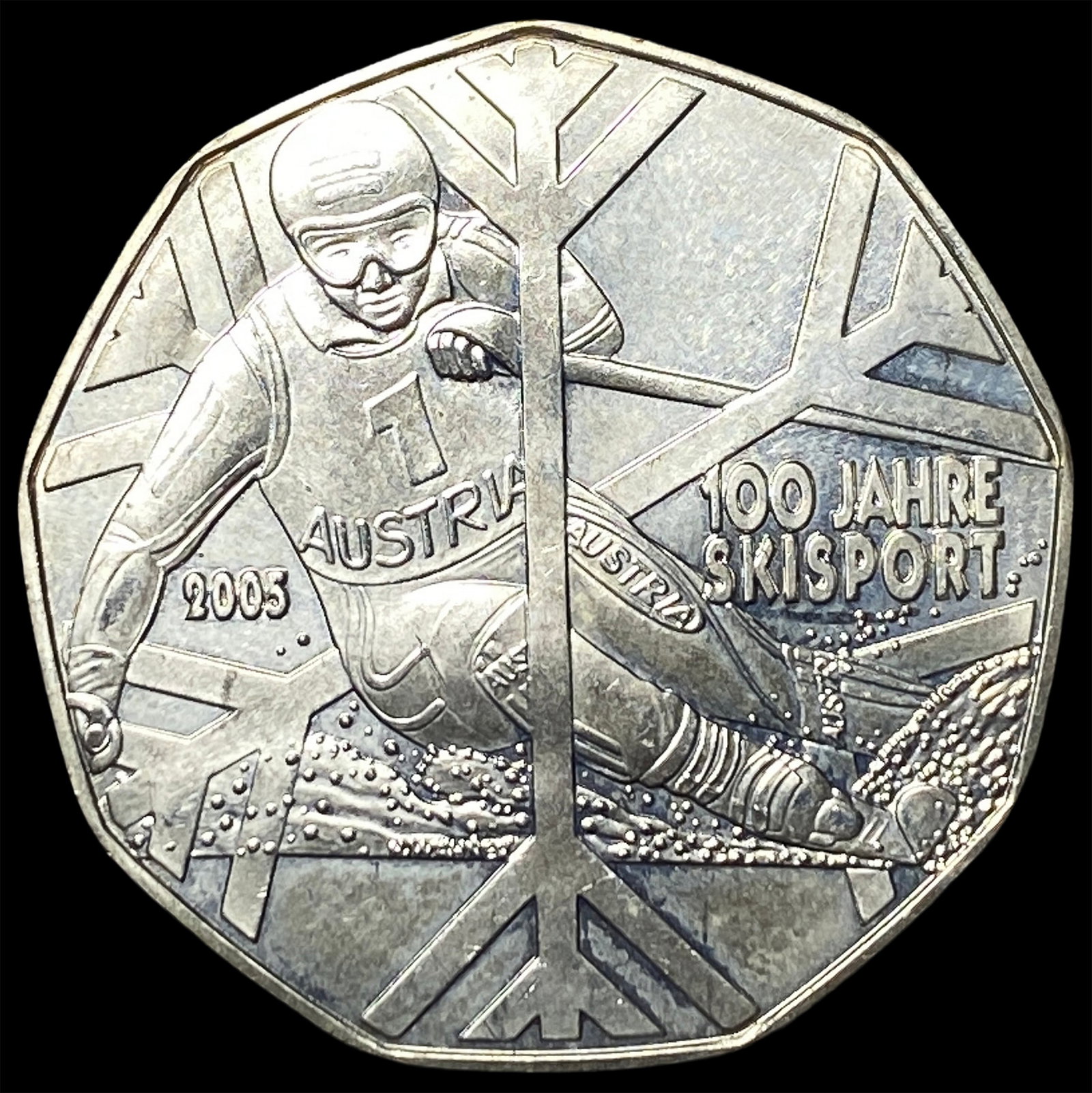 2005 Austria Silver 5 Euros .2572oz ASW (1 of 2)