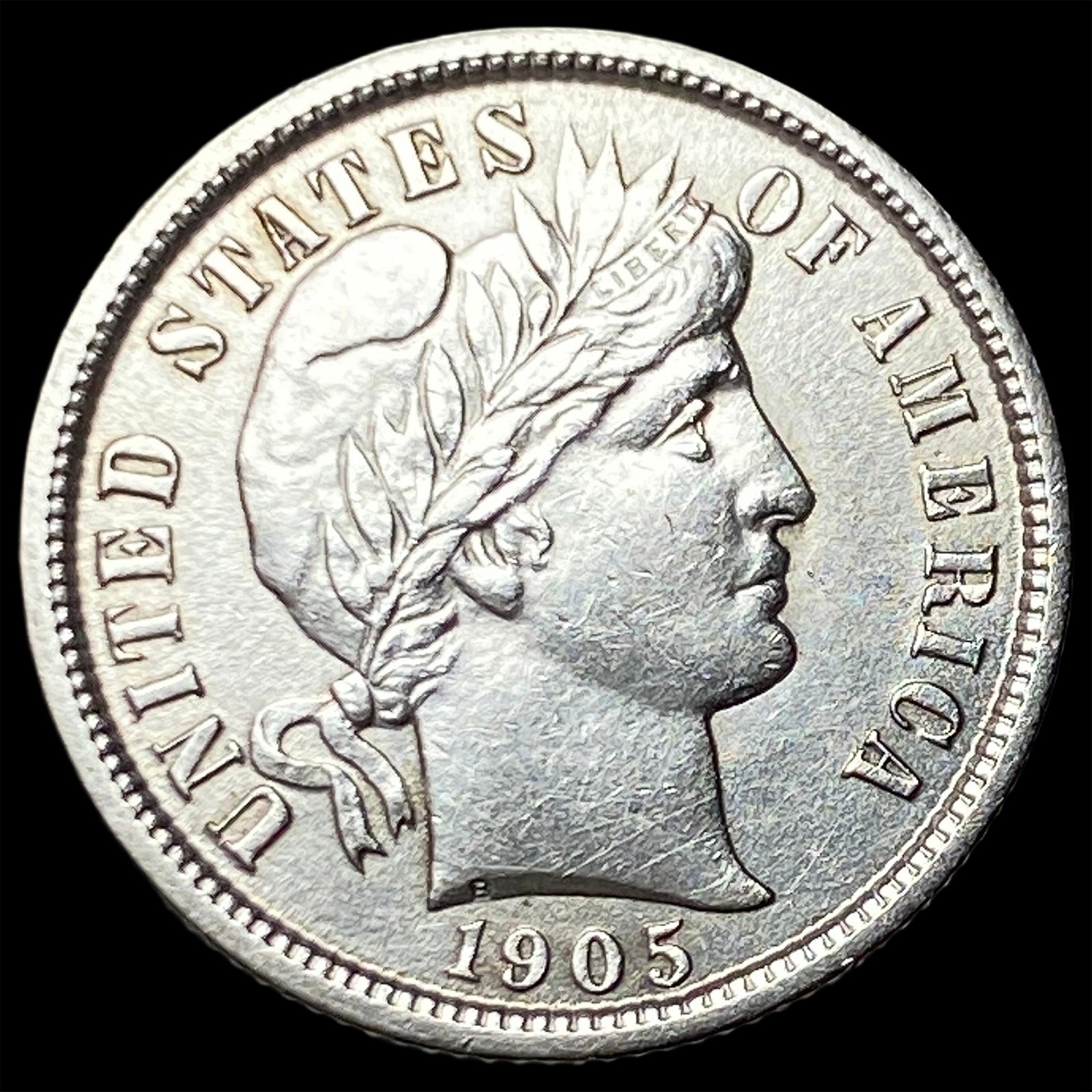 1905 Silver Barber Dime UNCIRCULATED: 1905 Silver Barber Dime UNCIRCULATED