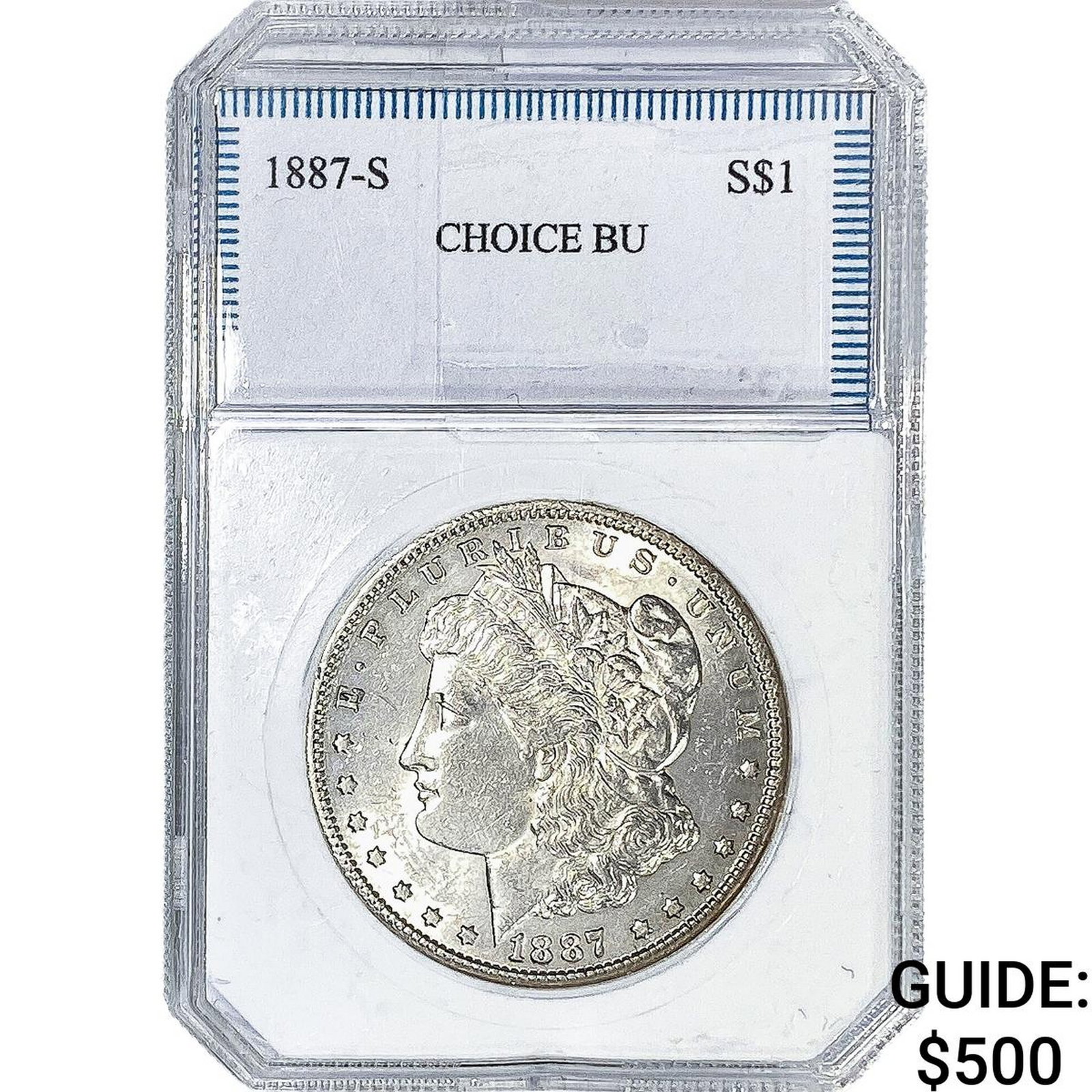 1887-S Morgan Silver Dollar BU: 1887-S Morgan Silver Dollar BU