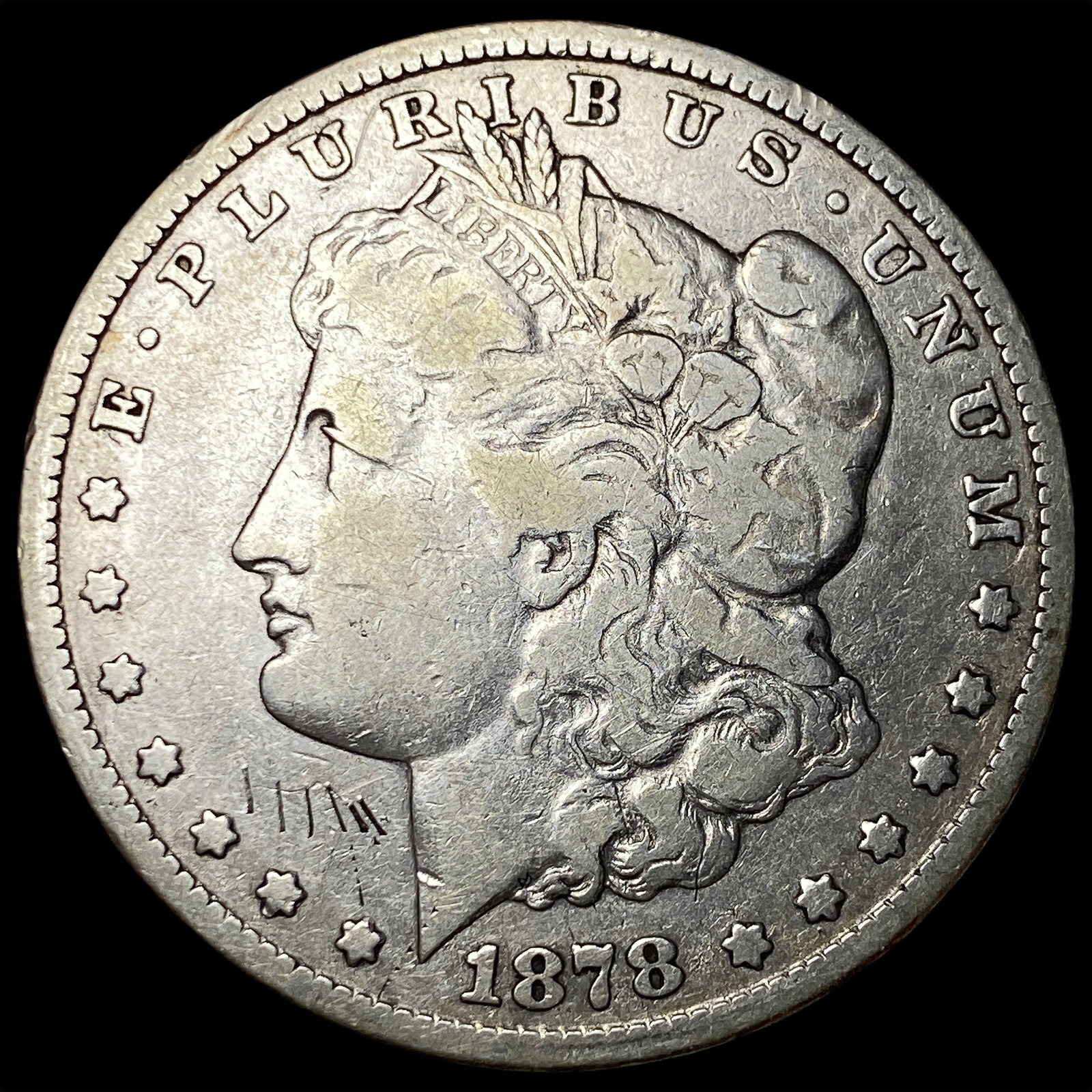 1878-CC Silver Morgan Dollar LIGHTLY CIRCULATED (1 of 2)