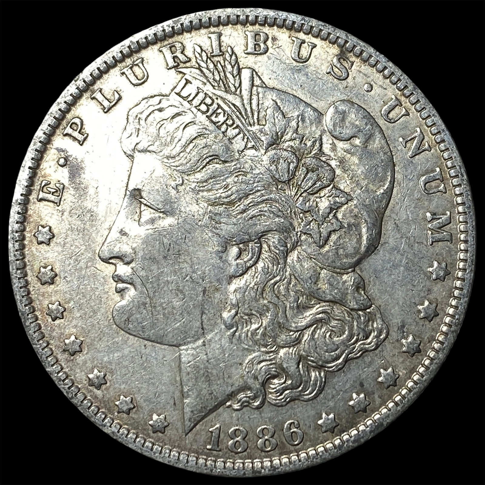1886-O Silver Morgan Dollar NEARLY UNCIRCULATED: 1886-O Silver Morgan Dollar NEARLY UNCIRCULATED