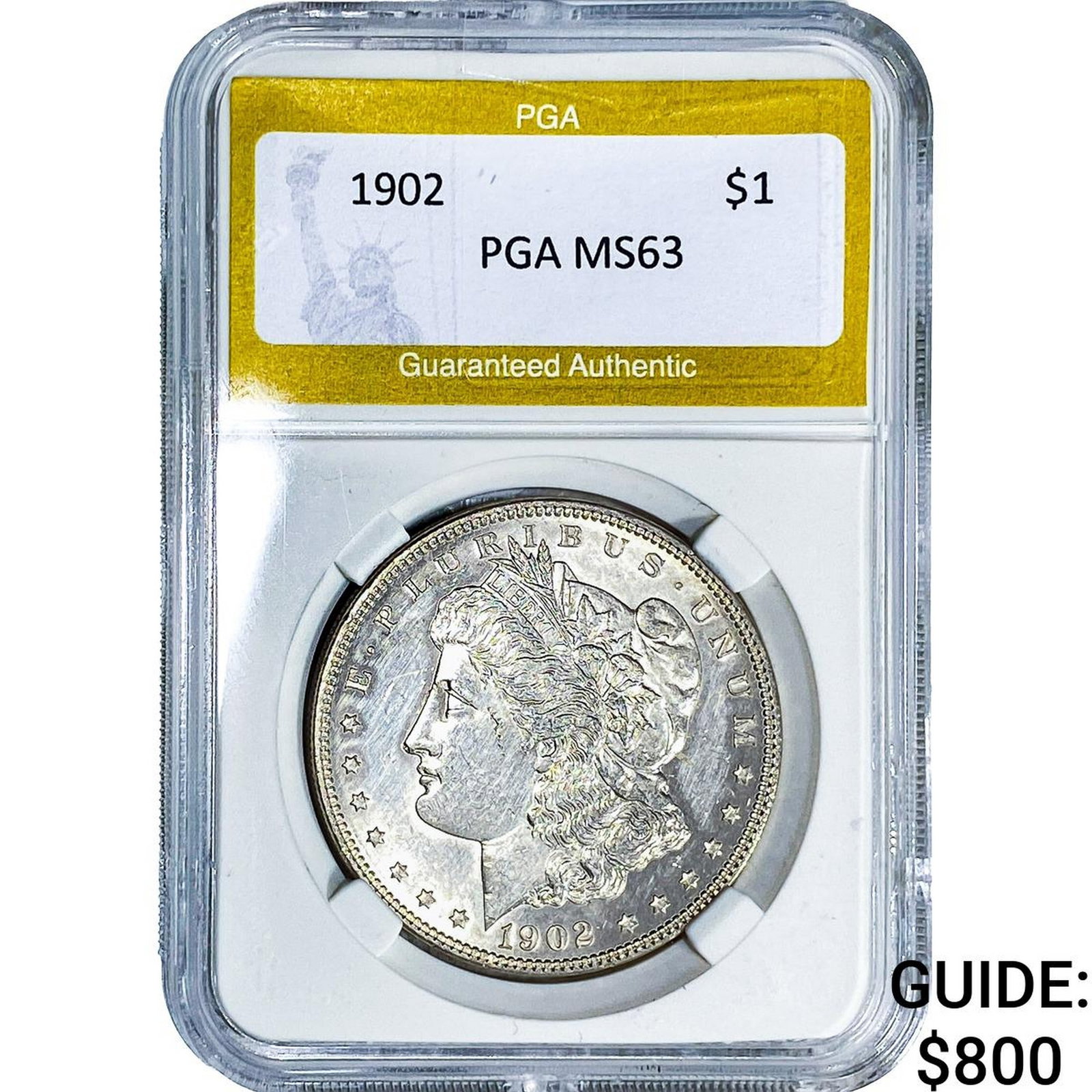 1902 Morgan Silver Dollar PGA MS63 (1 of 2)