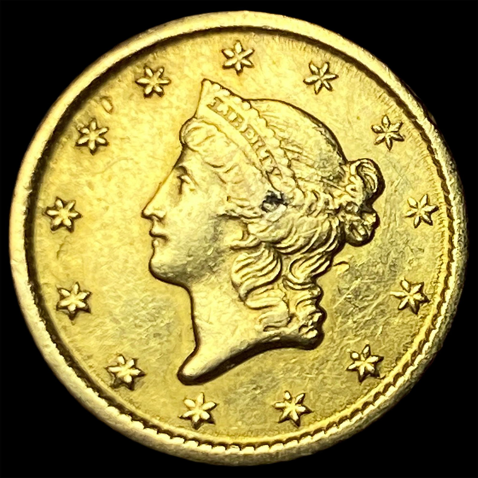 1851-O Gold $1 Liberty Head Type 1 HIGH GRADE: 1851-O Gold $1 Liberty Head Type 1 HIGH GRADE