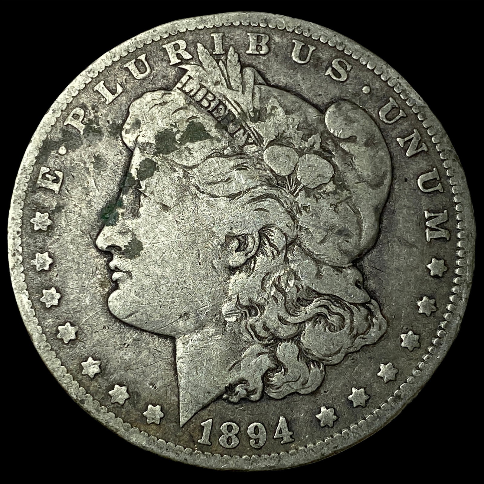 1894-O Silver Morgan Dollar LIGHTLY CIRCULATED: 1894-O Silver Morgan Dollar LIGHTLY CIRCULATED