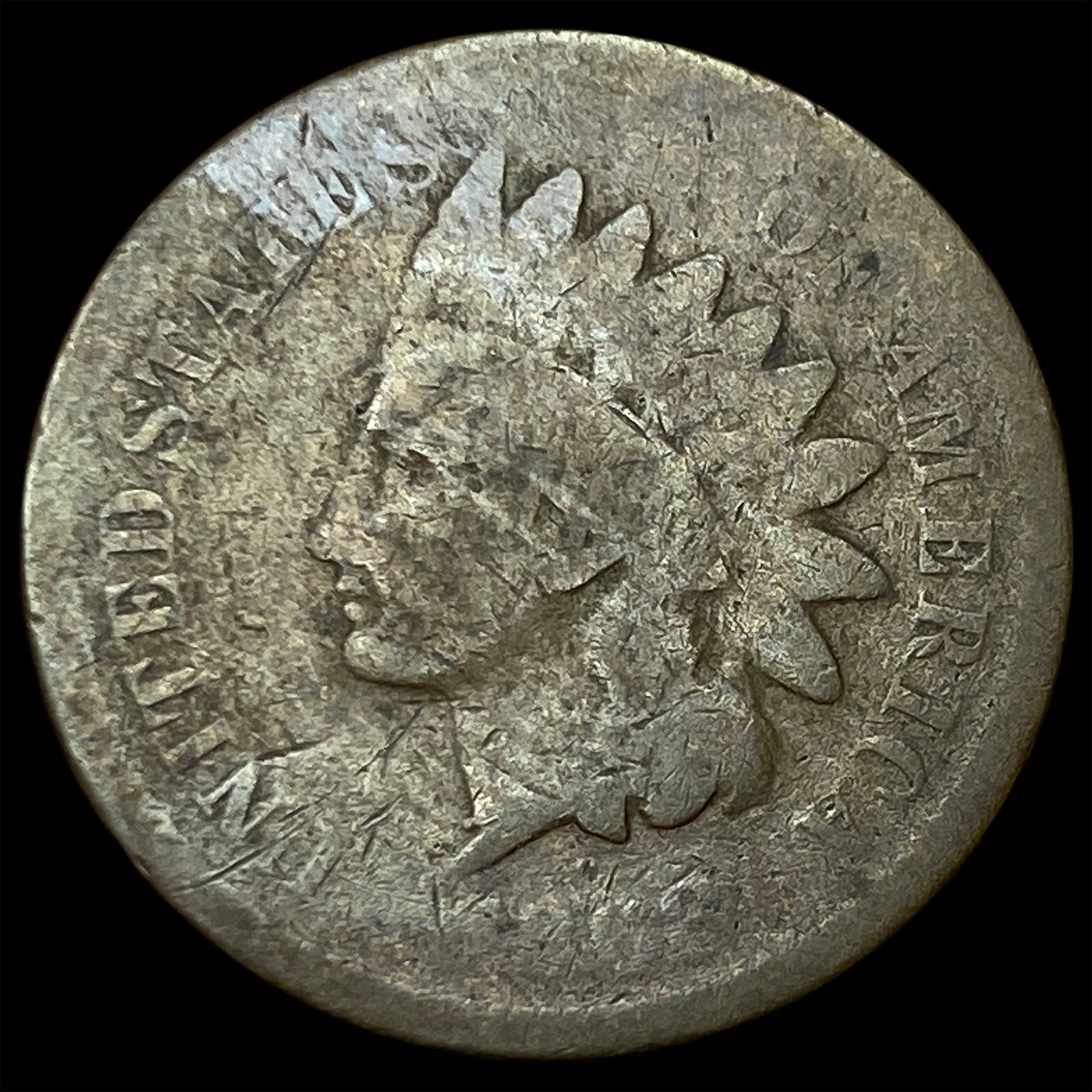 1863 Indian Head Cent NICELY CIRCULATED: 1863 Indian Head Cent NICELY CIRCULATED