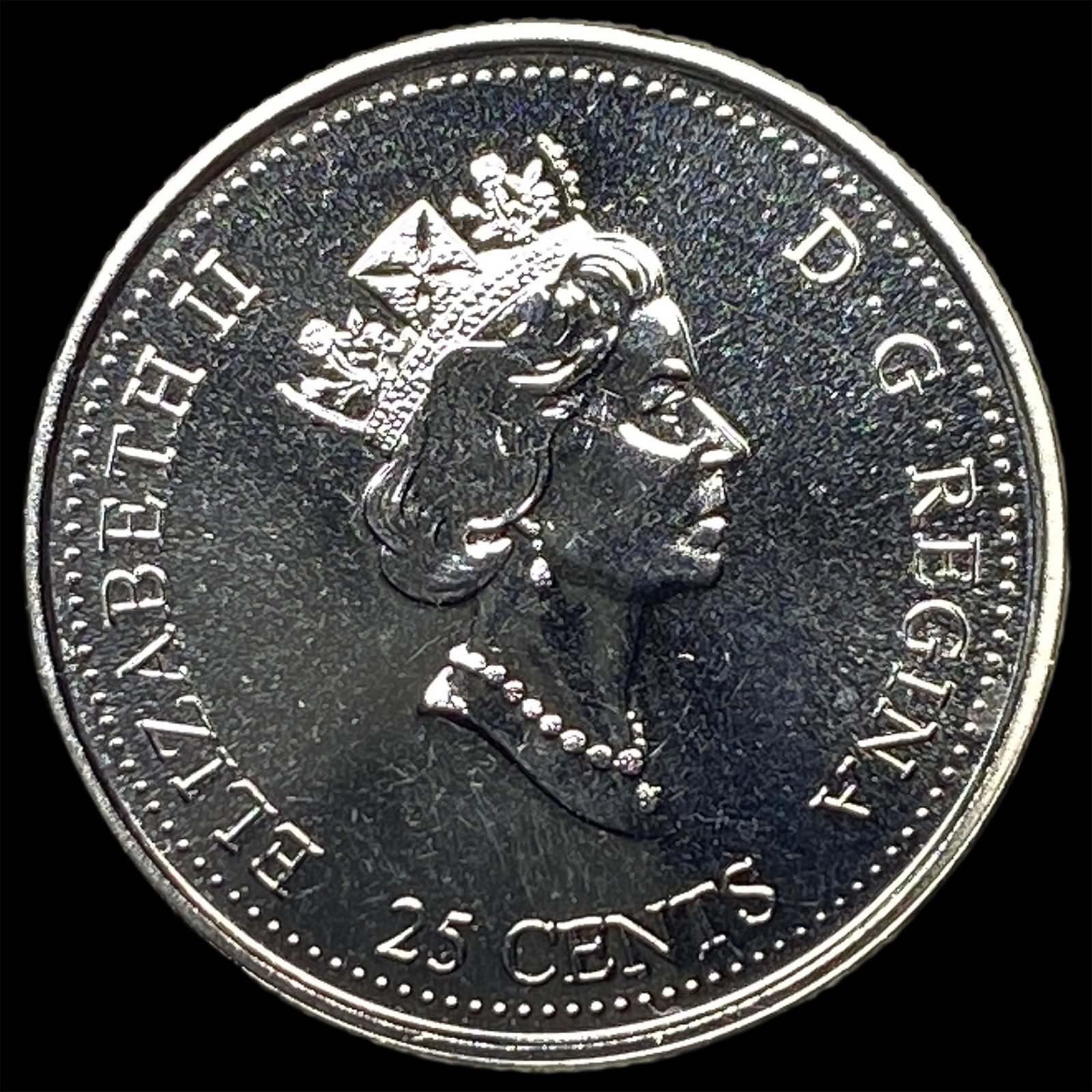 2000 Canada Nickel 25 Cents-Celebration Proof Like (1 of 2)