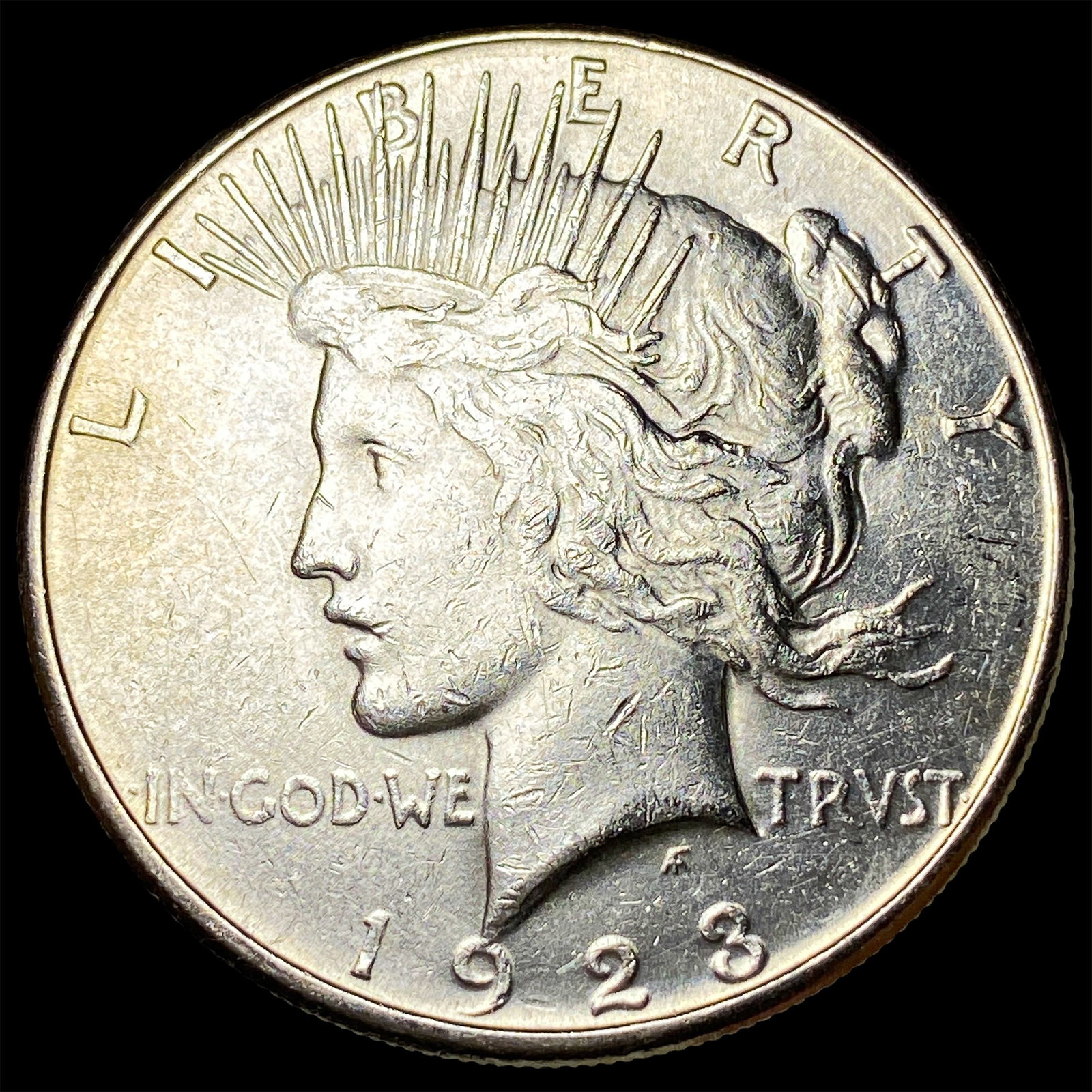 1923-S Silver Peace Dollar UNCIRCULATED: 1923-S Silver Peace Dollar UNCIRCULATED