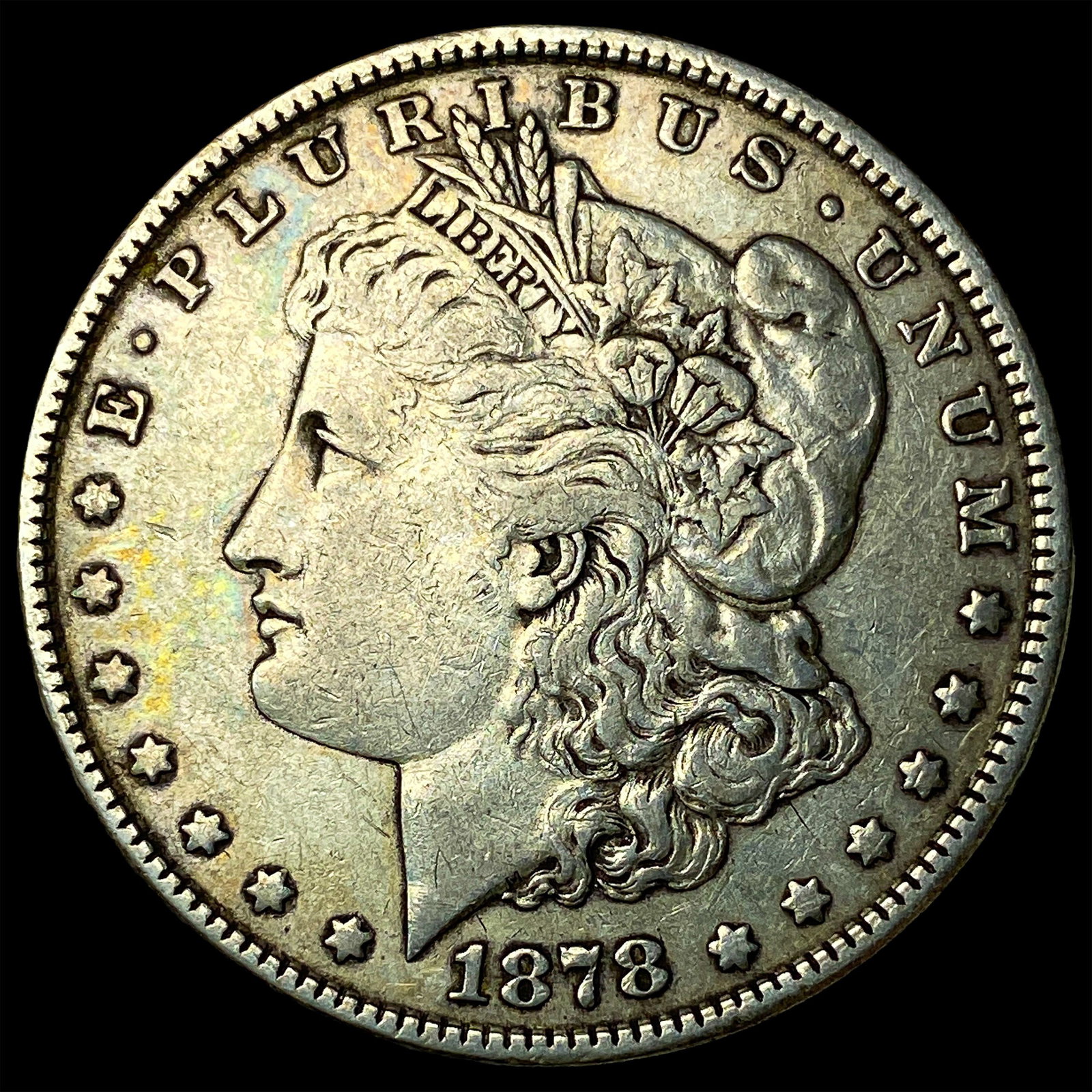 1878 Silver Morgan Dollar CLOSELY UNCIRCULATED: 1878 Silver Morgan Dollar CLOSELY UNCIRCULATED