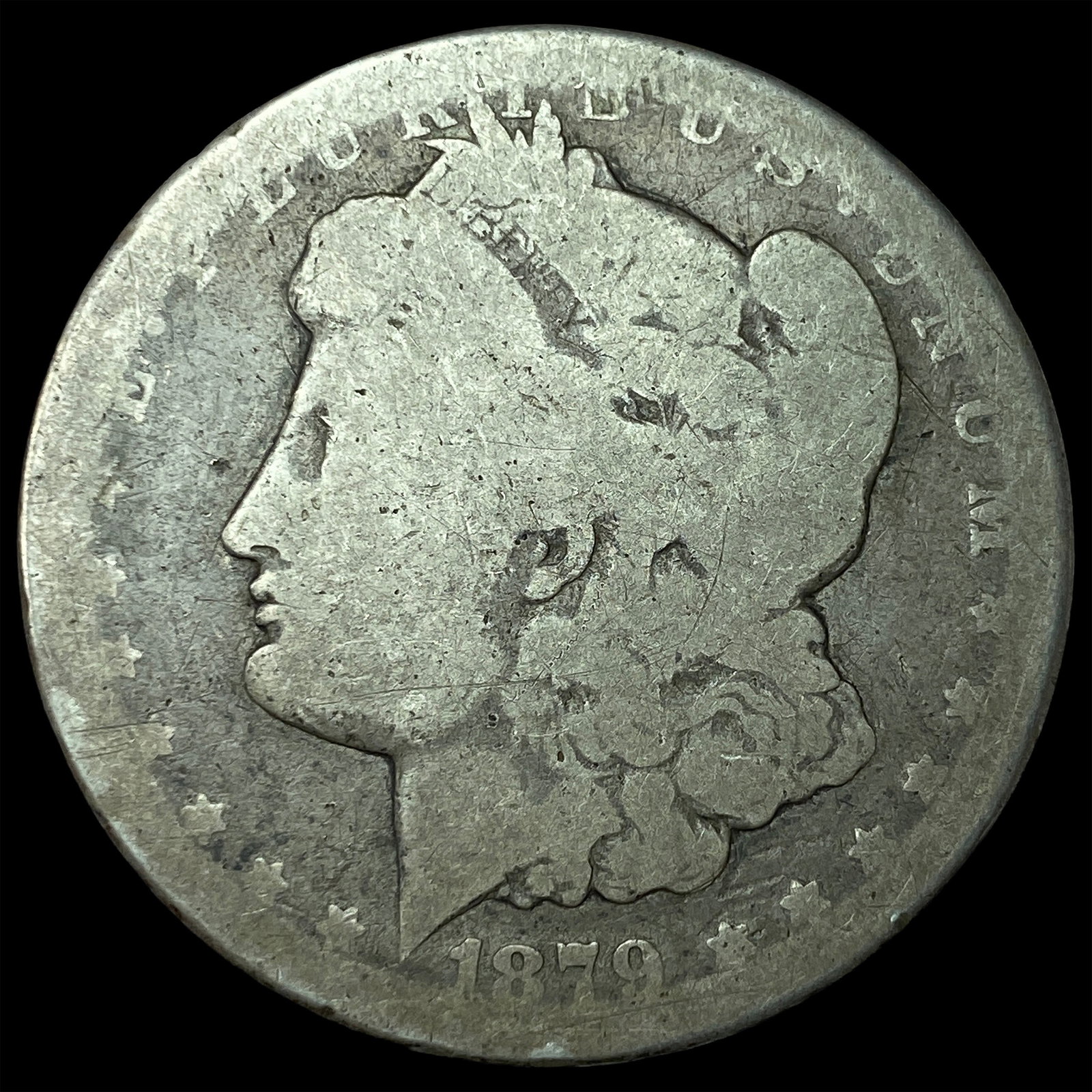 1879-CC Morgan Silver Dollar NICELY CIRCULATED: 1879-CC Morgan Silver Dollar NICELY CIRCULATED
