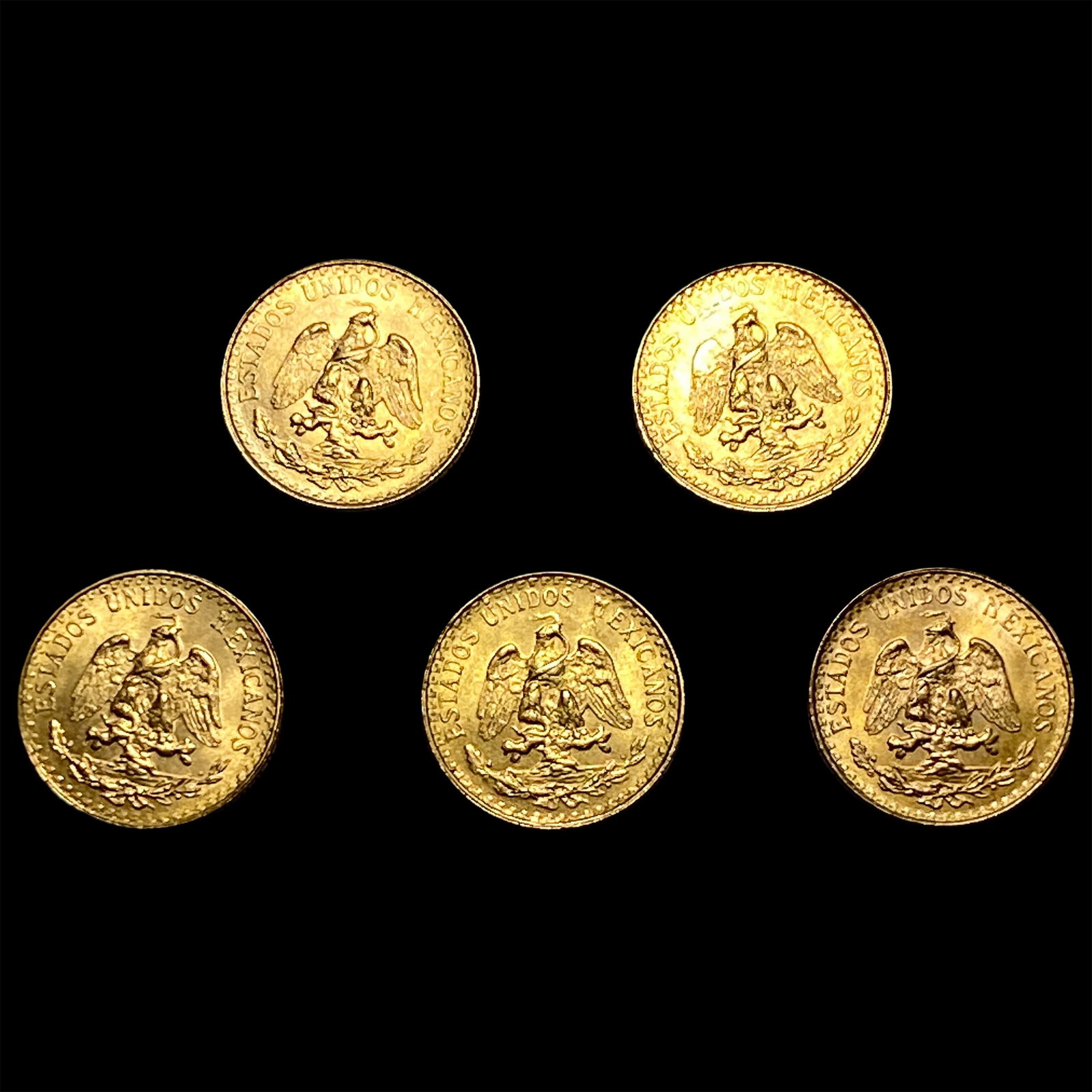 5 1945 2 Pesos Gold (1 of 2)