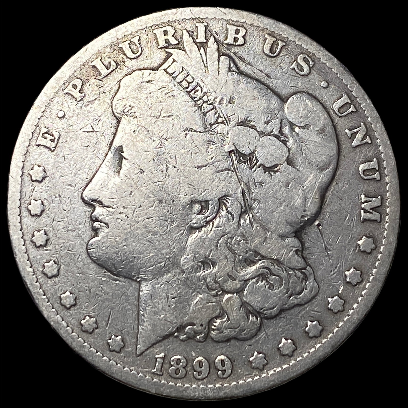 1899 Morgan Silver Dollar NICELY CIRCULATED: 1899 Morgan Silver Dollar NICELY CIRCULATED