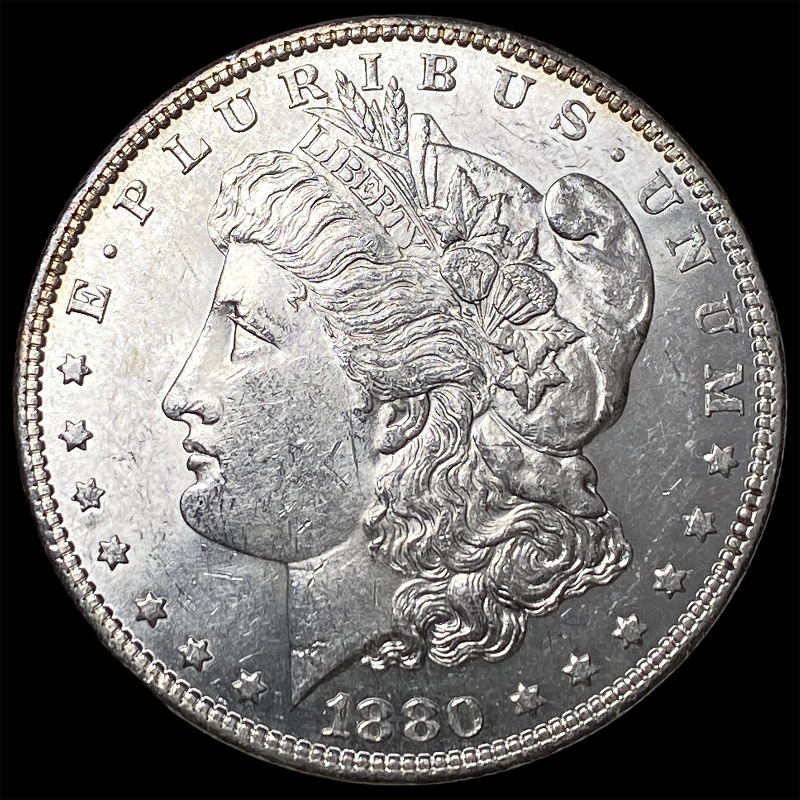 1880 Silver Morgan Dollar CHOICE BU (1 of 2)