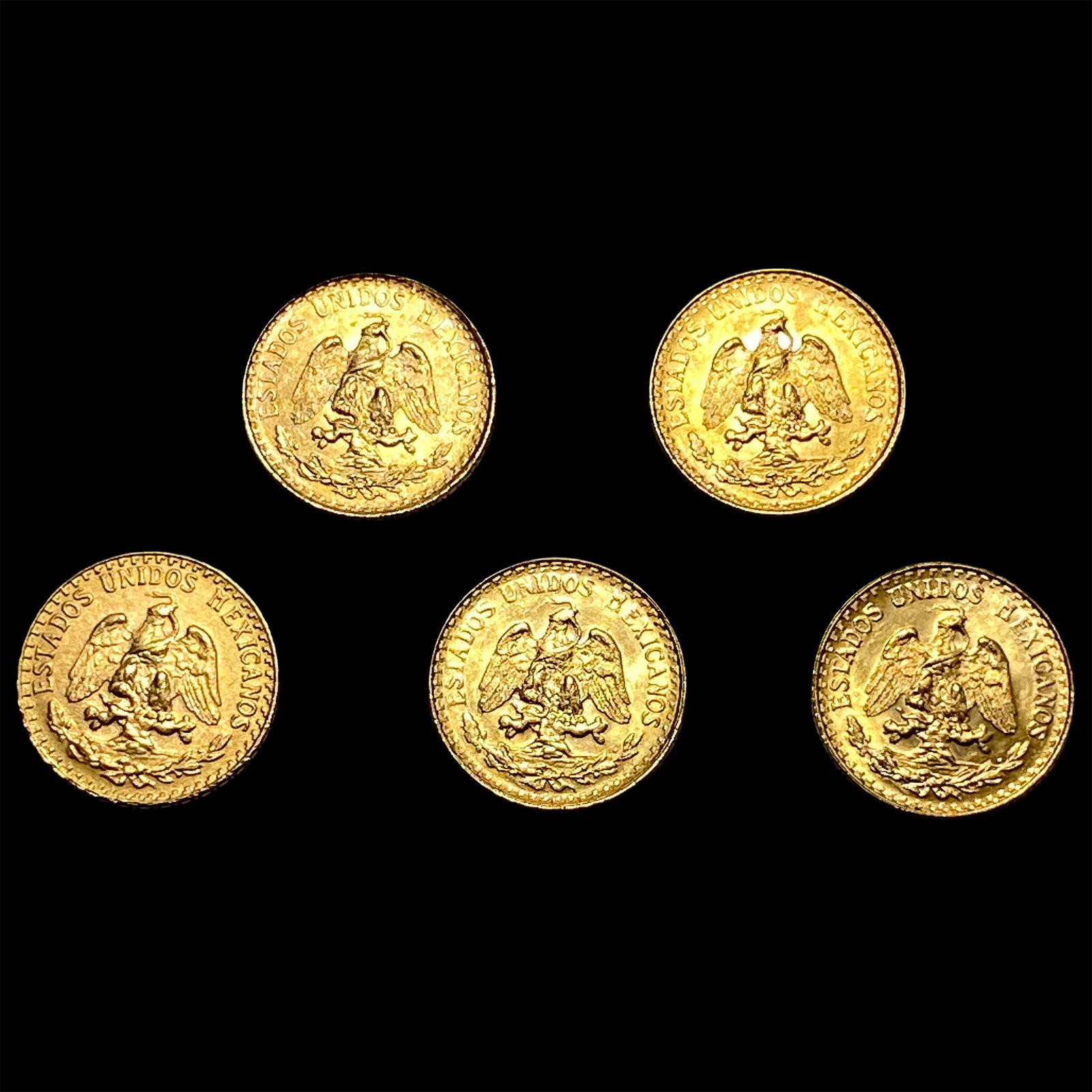 5 1945 2 Pesos Gold (1 of 2)