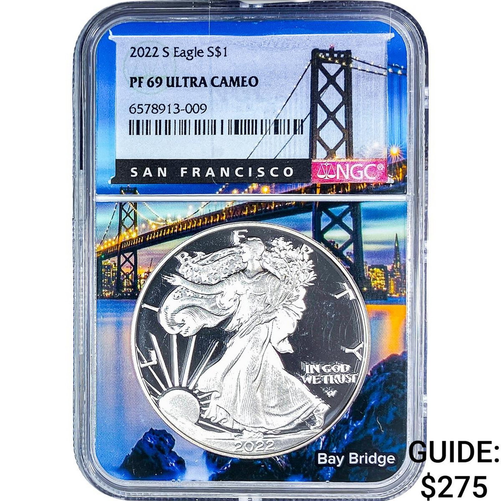 2022-S Silver Eagle NGC PF69 UC: 2022-S Silver Eagle NGC PF69 UC