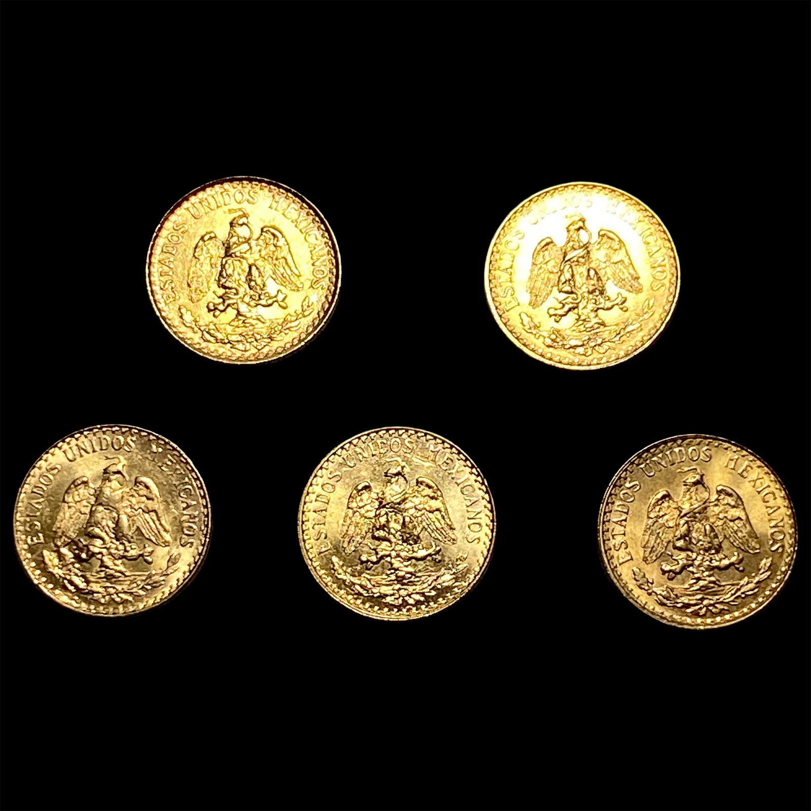 5 1945 2 Pesos Gold (1 of 2)
