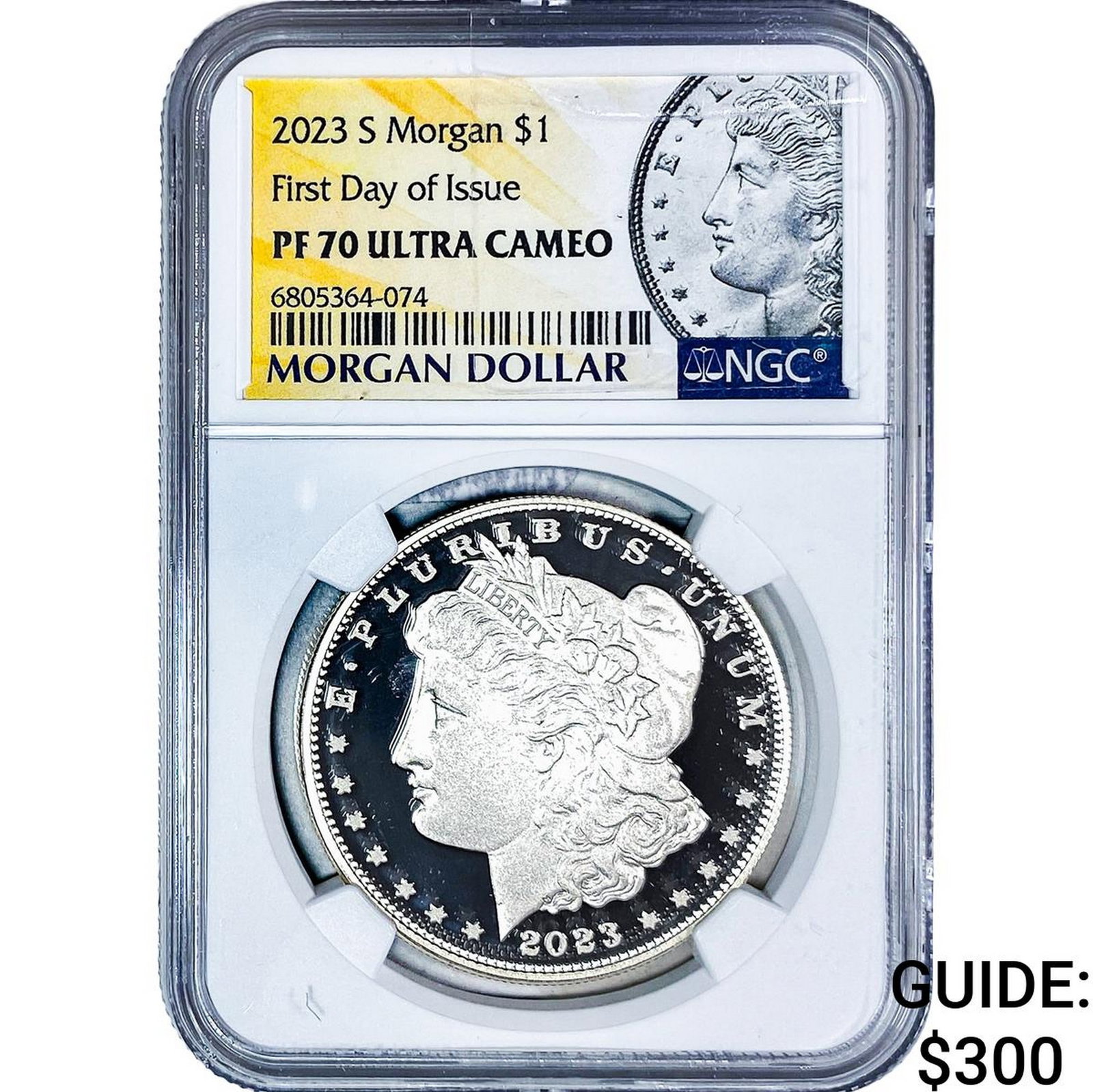 2023-S Morgan Silver Dollar NGC PF70 UC: 2023-S Morgan Silver Dollar NGC PF70 UC
