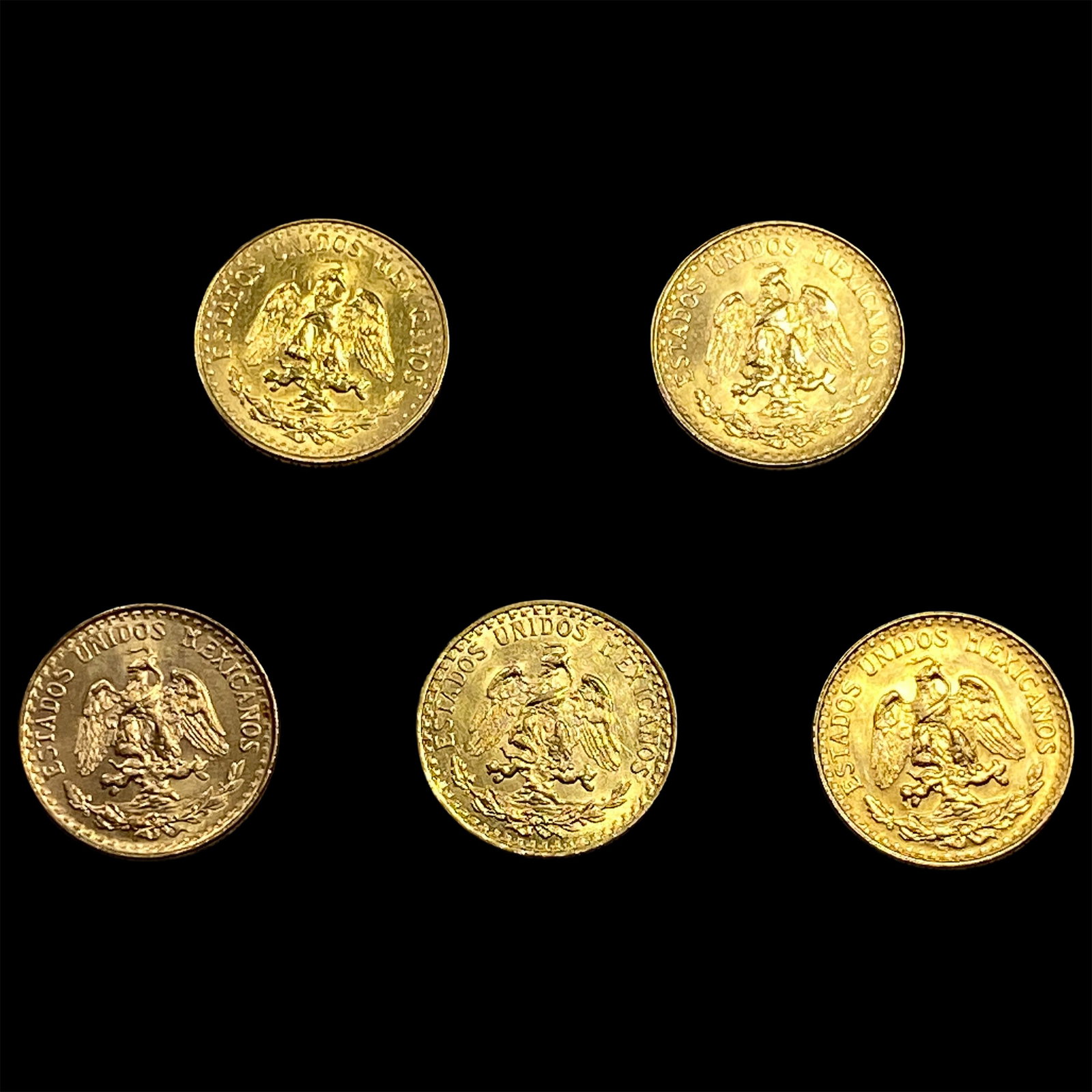 5 1945 2 Pesos Gold (1 of 2)
