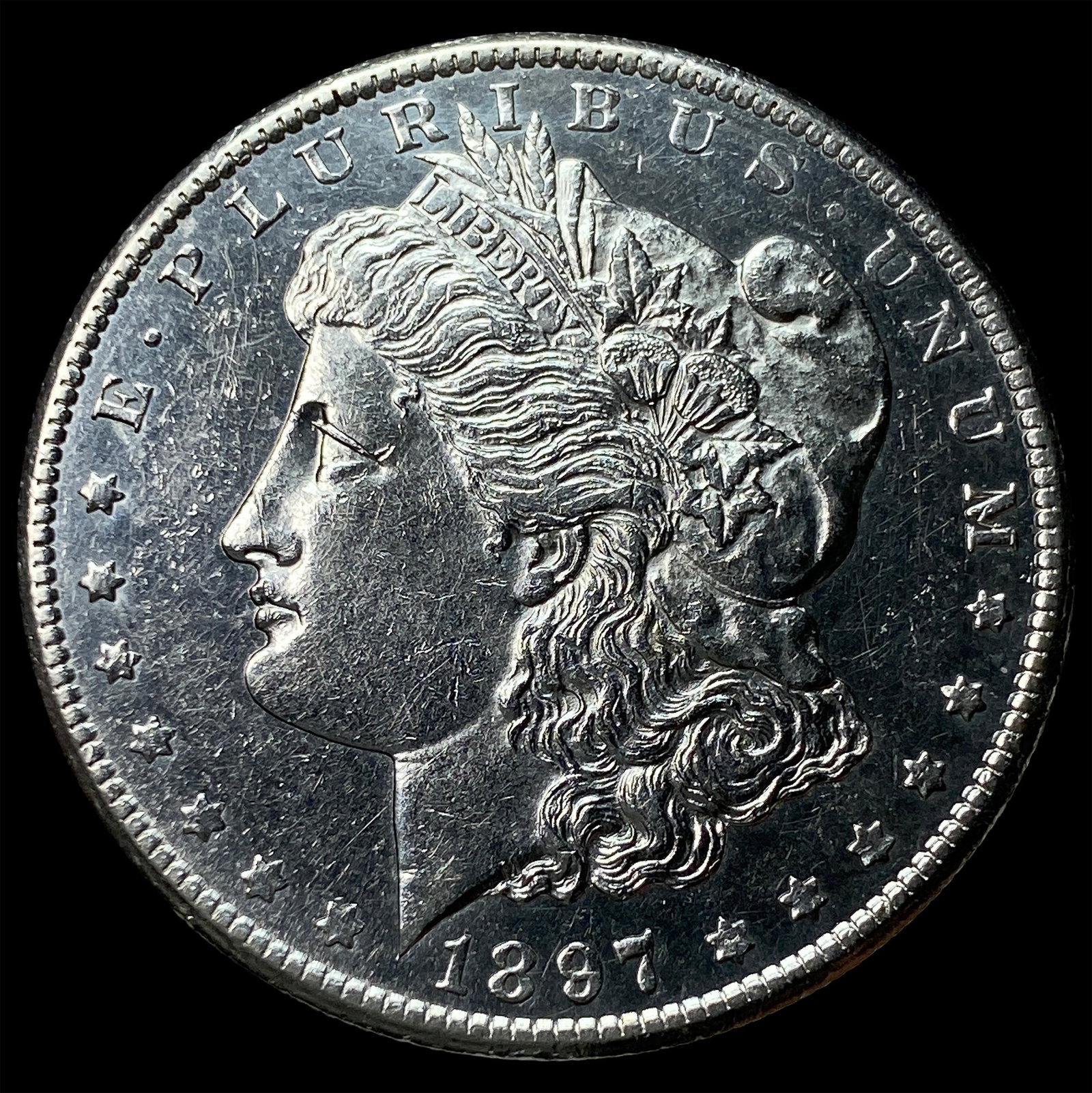 1897-S Silver Morgan Dollar UNCIRCULATED: 1897-S Silver Morgan Dollar UNCIRCULATED