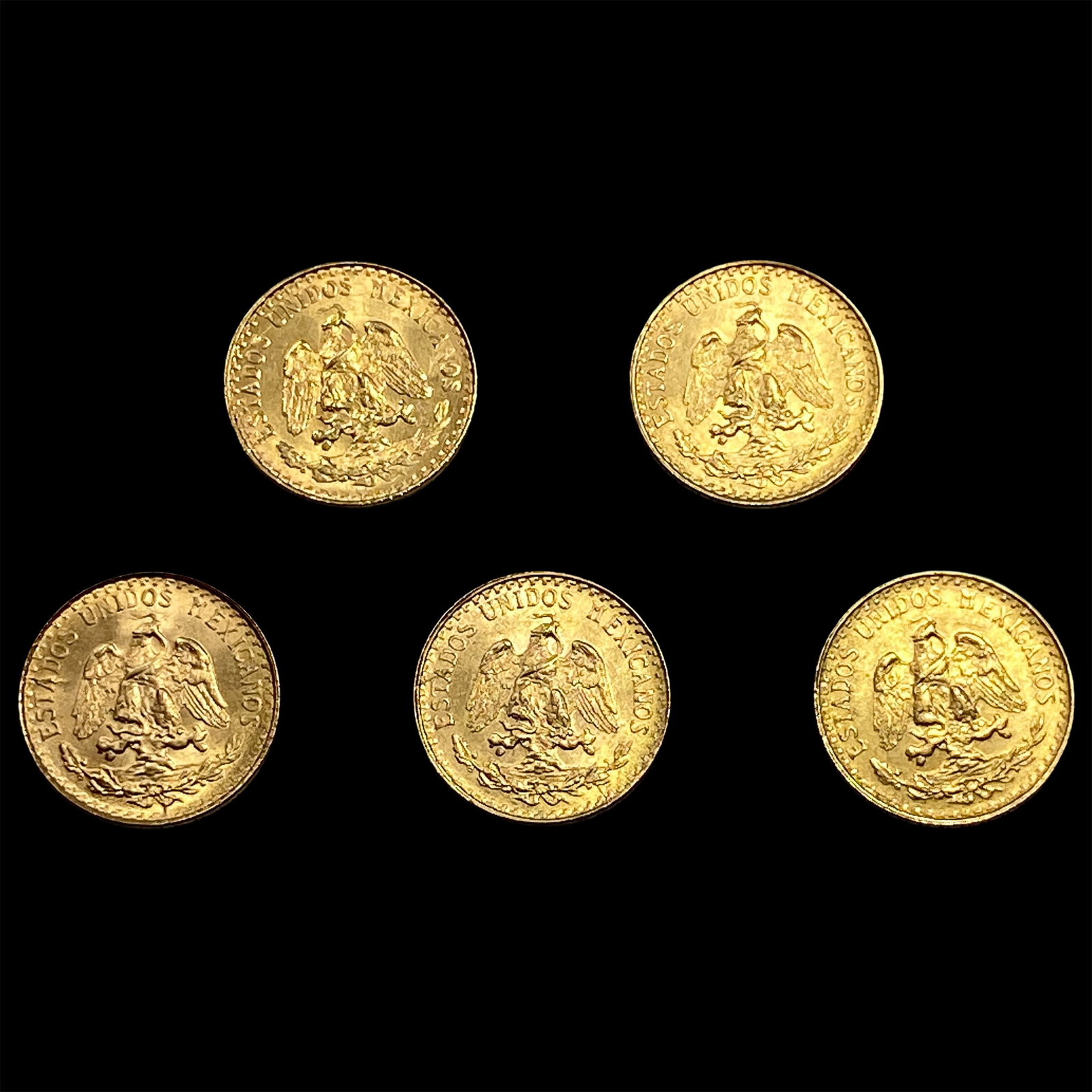5 1945 2 Pesos Gold (1 of 2)