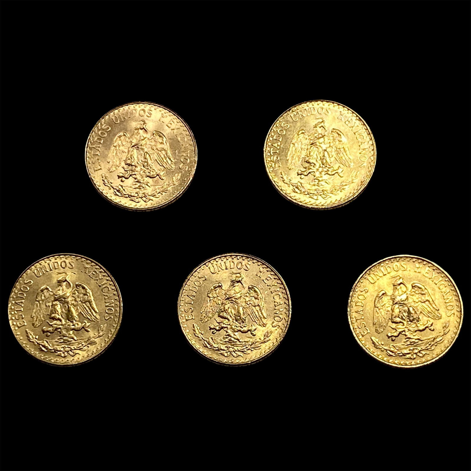 5 1945 2 Pesos Gold (1 of 2)