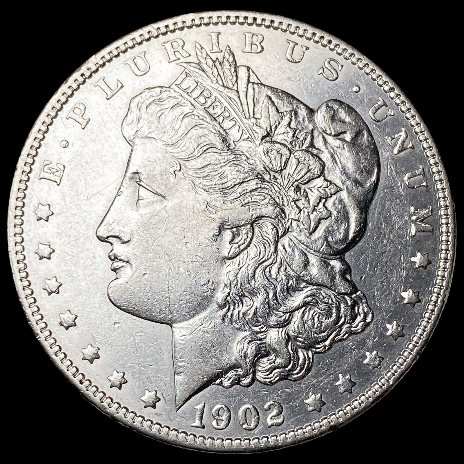 1902 Morgan Silver Dollar CLOSELY UNCIRCULATED (1 of 2)
