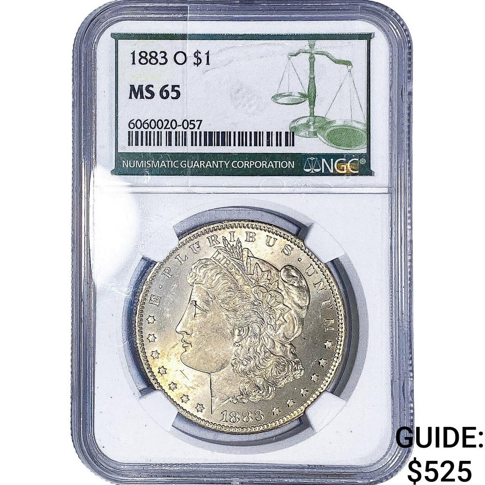 1883-O Morgan Silver Dollar NGC MS65 (1 of 2)