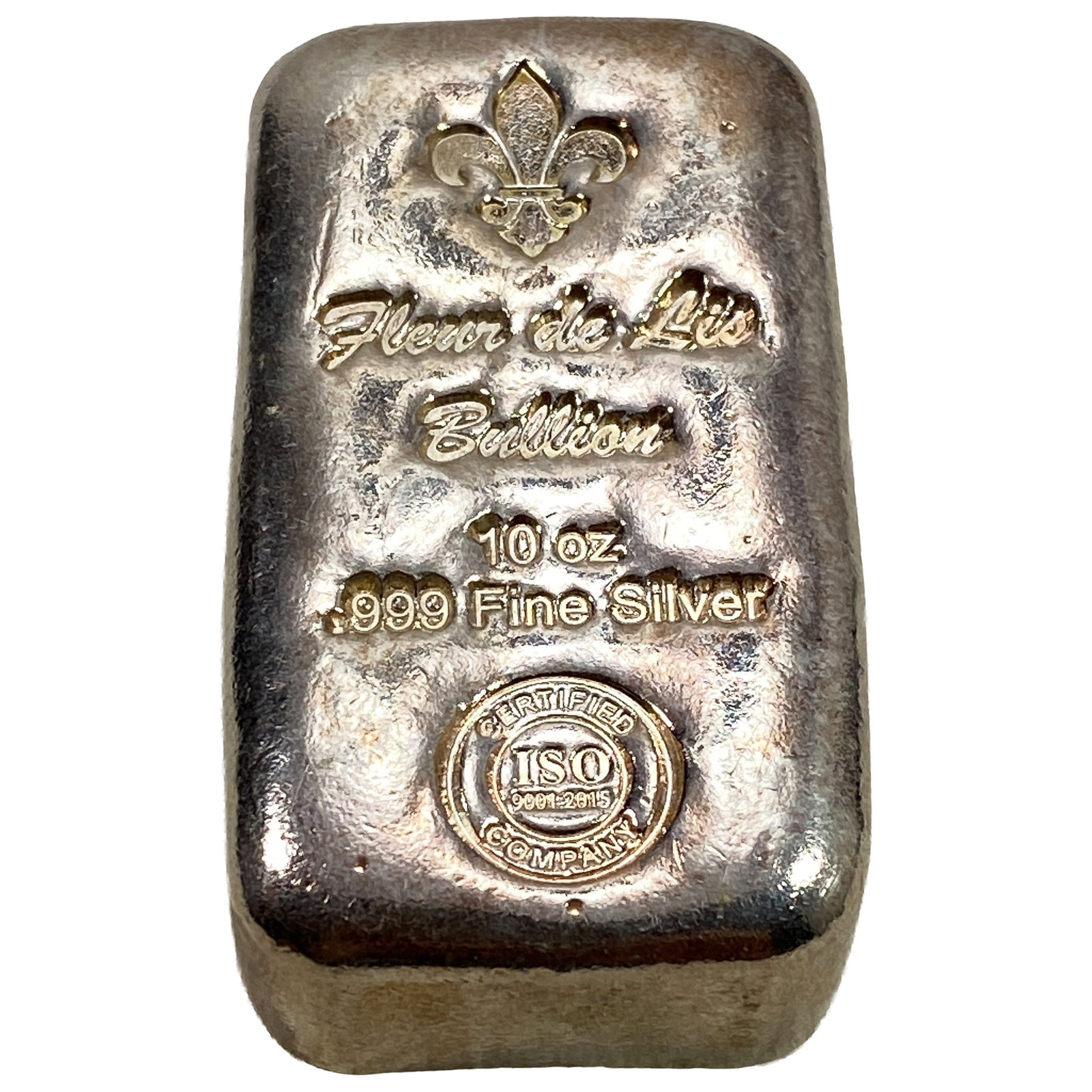 ISO 10 oz Silver Bar (1 of 2)