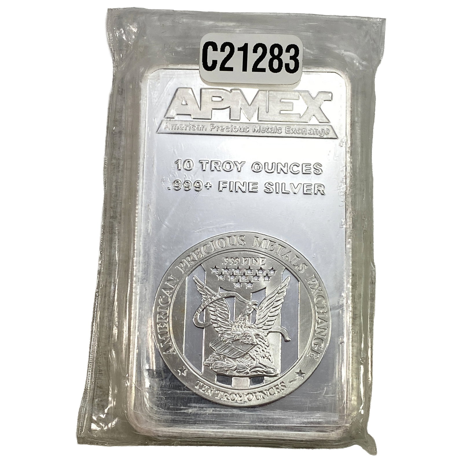 APMEX 10 Troy oz Silver Bar: APMEX 10 Troy oz Silver Bar