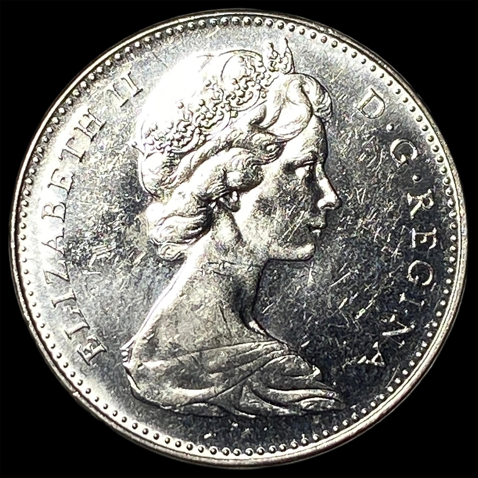 1965 Canada Nickel 5 Cents: 1965 Canada Nickel 5 Cents