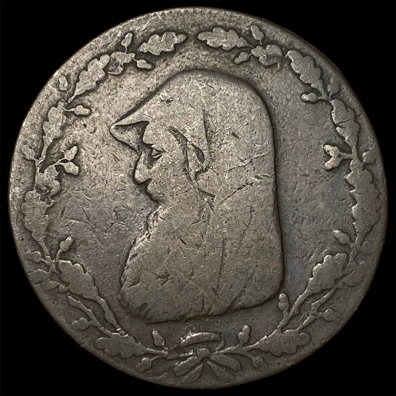 1788 G. Britain Copper Anglesey Mining 1/2 Penny (1 of 2)