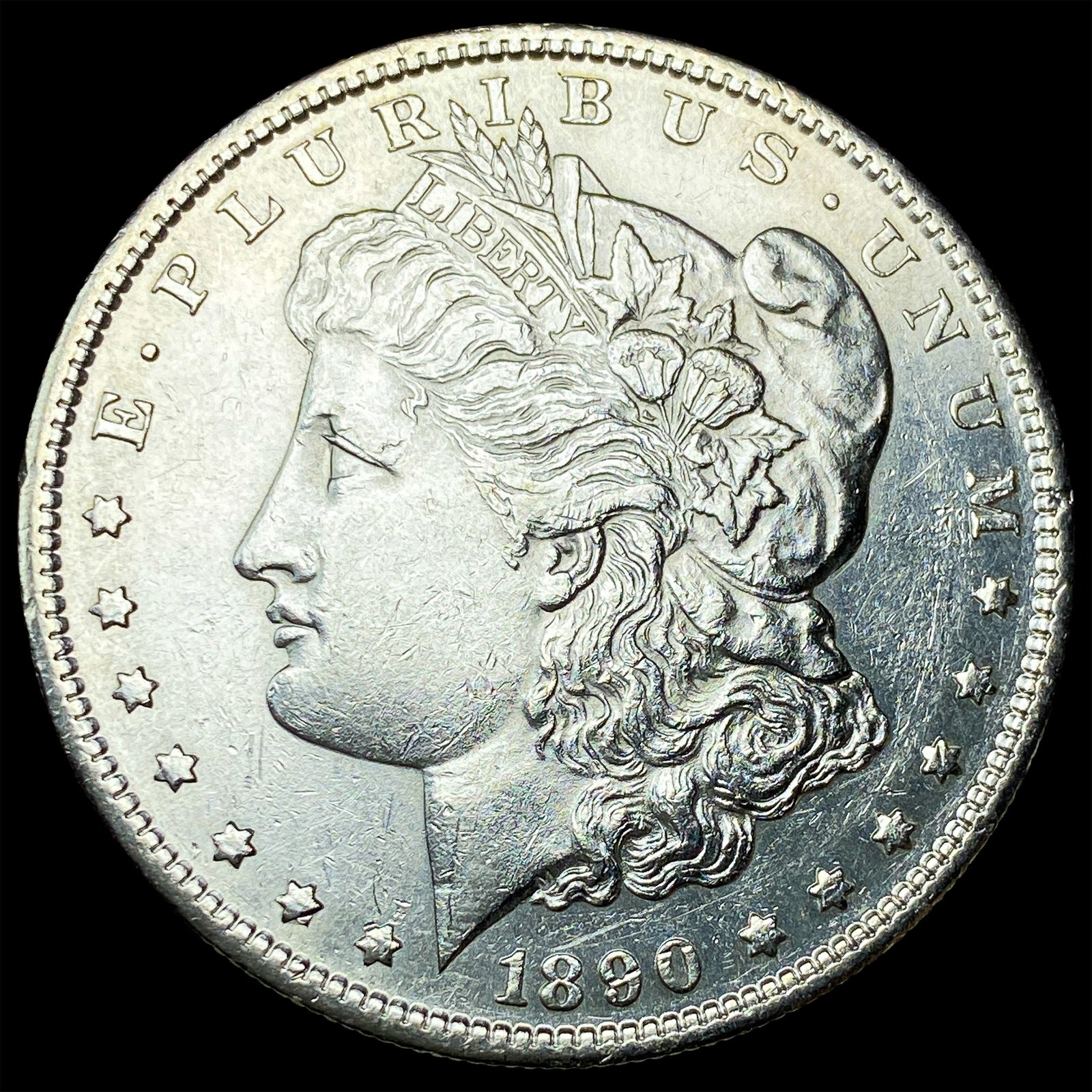 1890-S Silver Morgan Dollar UNCIRCULATED: 1890-S Silver Morgan Dollar UNCIRCULATED