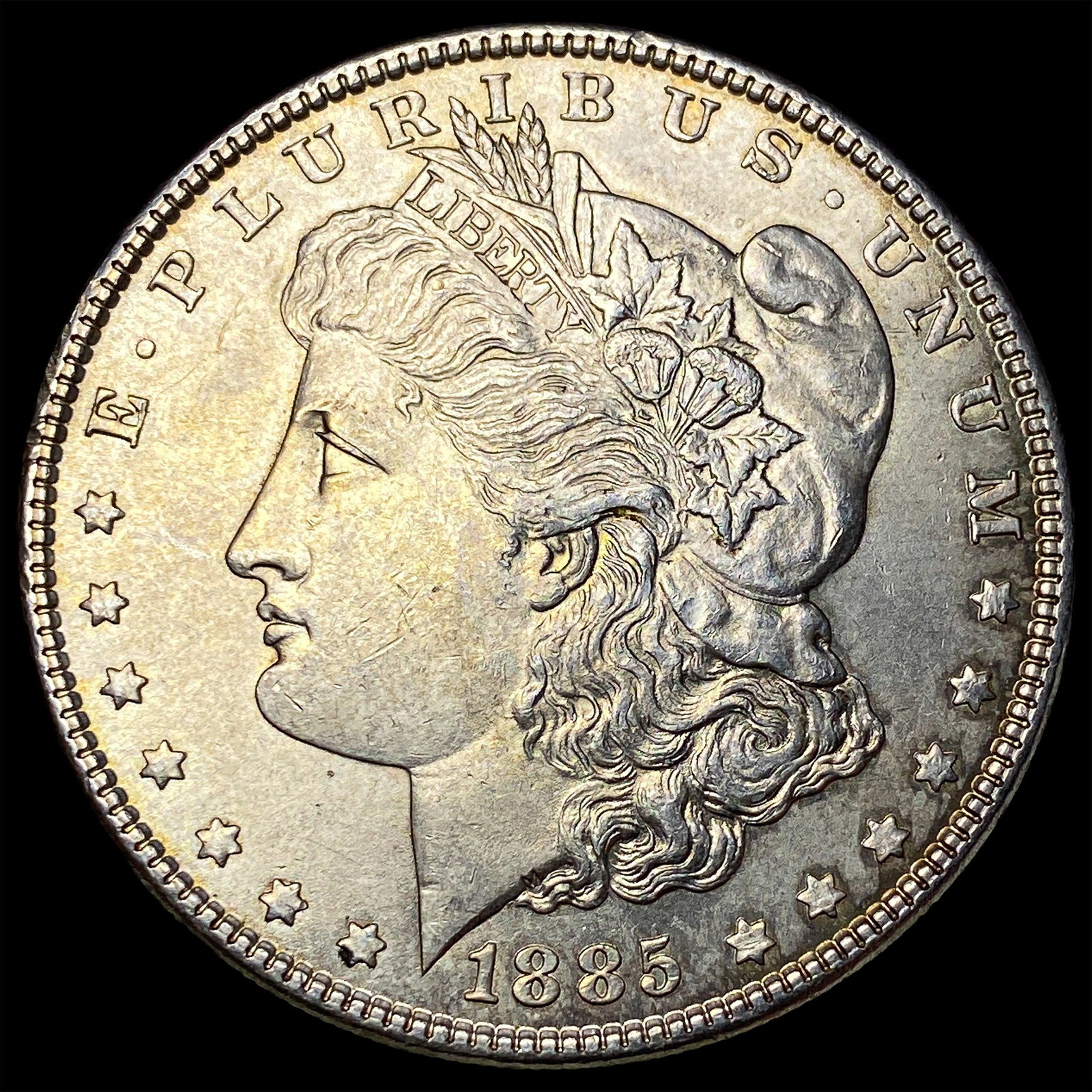 1885 Silver Morgan Dollar UNCIRCULATED: 1885 Silver Morgan Dollar UNCIRCULATED